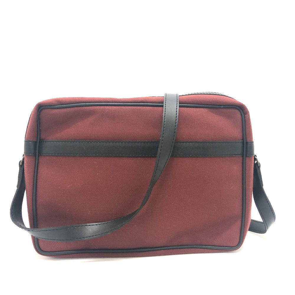 YSL Saint Laurent Yves Shoulder Bag Shoulder Bag Unisex Unisex Leather Canvas Red