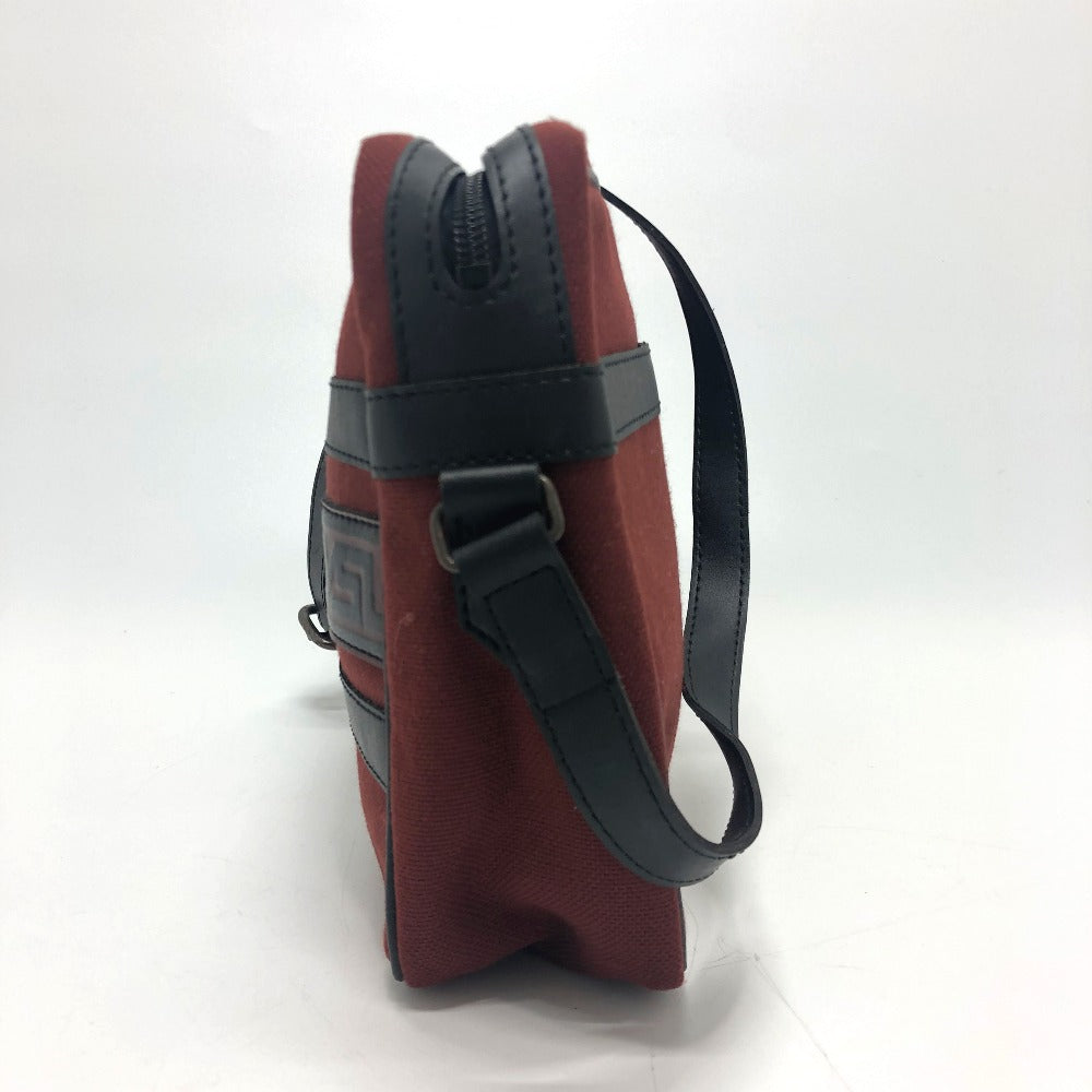 YSL Saint Laurent Yves Shoulder Bag Shoulder Bag Unisex Unisex Leather Canvas Red