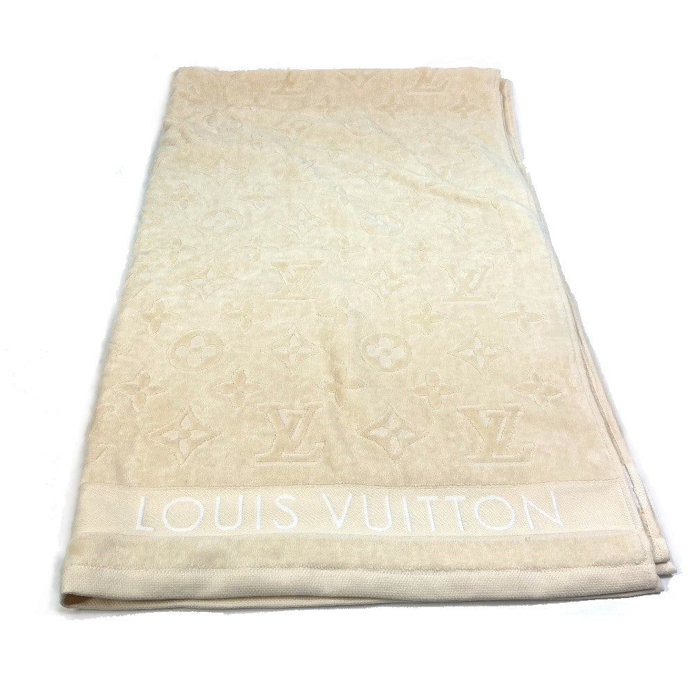 Louis Vuitton towel M77516 Dora Du Bain Monogram Cotton Beige Handbag