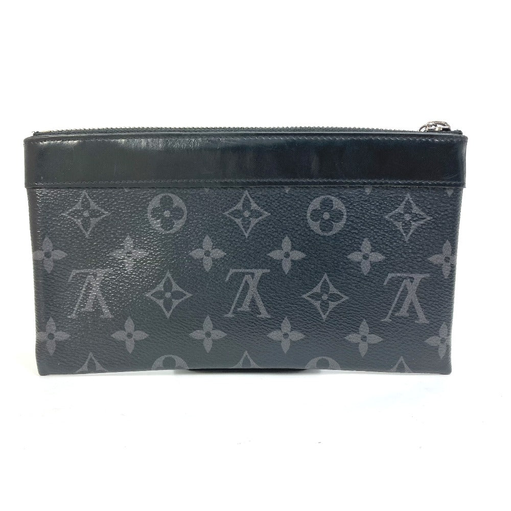 Louis Vuitton Pouch M44323 Eclipse Pochette Monogram Canvas Black Clutch Bag