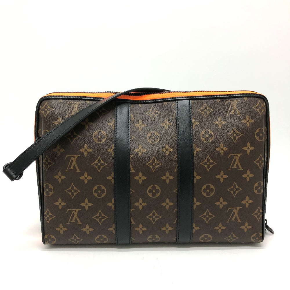 Louis Vuitton M80130 Friends Keepall pouch Monogram Canvas Brown Handbag