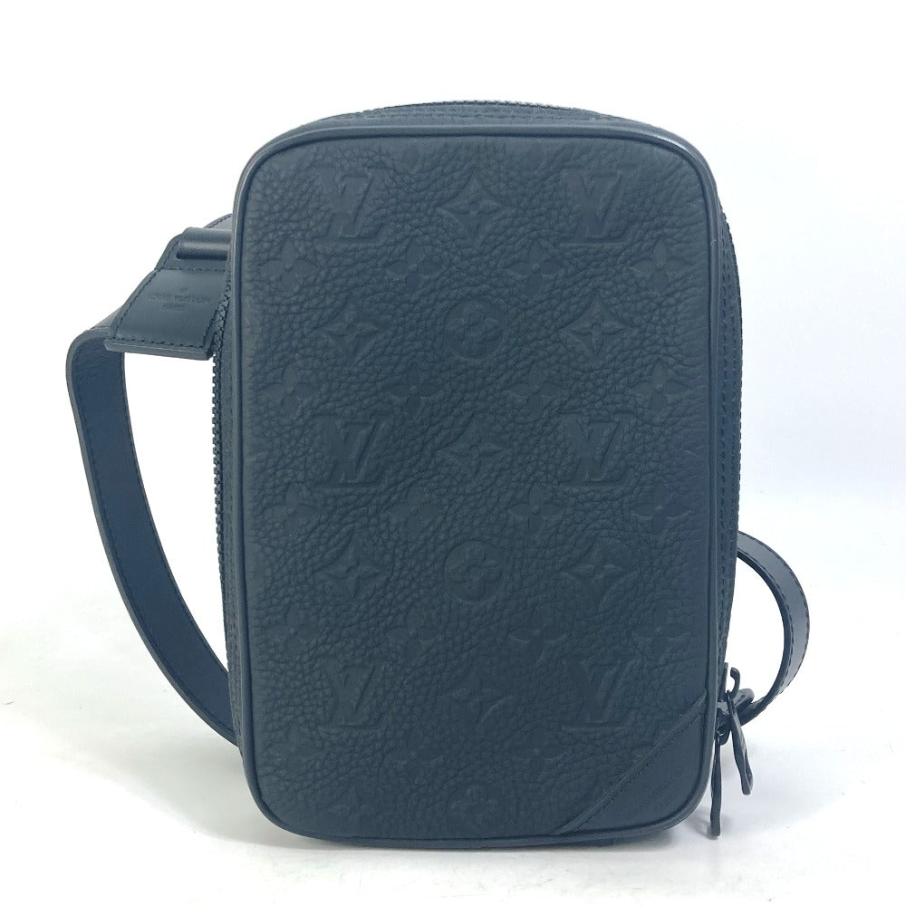 Louis Vuitton M53298 Taurillon Clemence Utility side Monogram Black Shoulder Bag