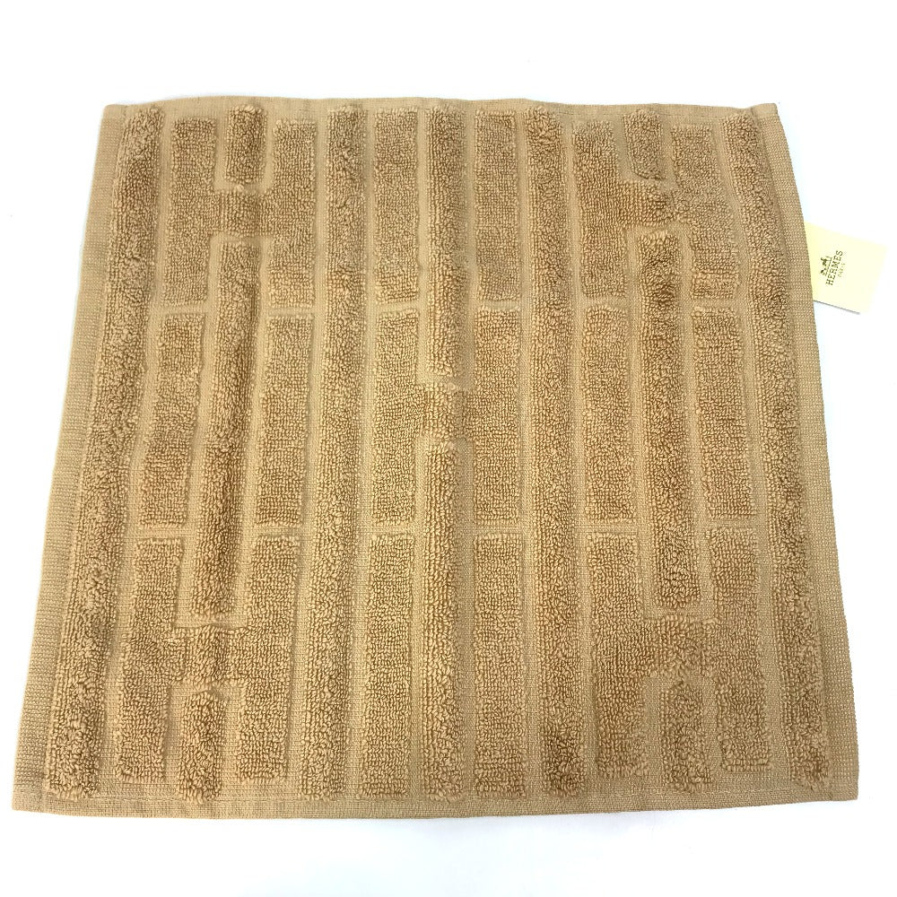 Towel Cotton Hand Towel Labyrinth Women Handbag Beige Travel Bag