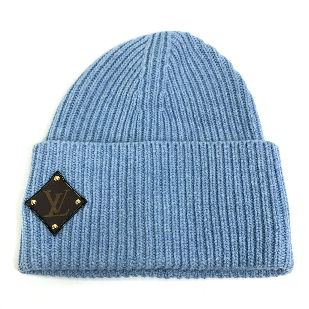 Louis Vuitton Knit M76710 Bonnet Monogram Wool Blue Apparel
