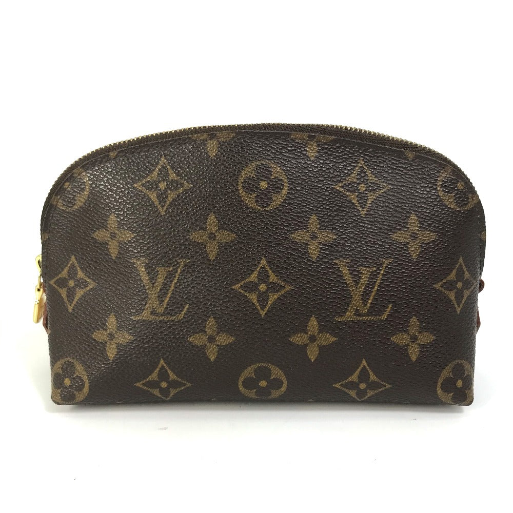 Louis Vuitton Pouch M47515 Pochette Cosmetic Monogram Canvas Brown Clutch Bag