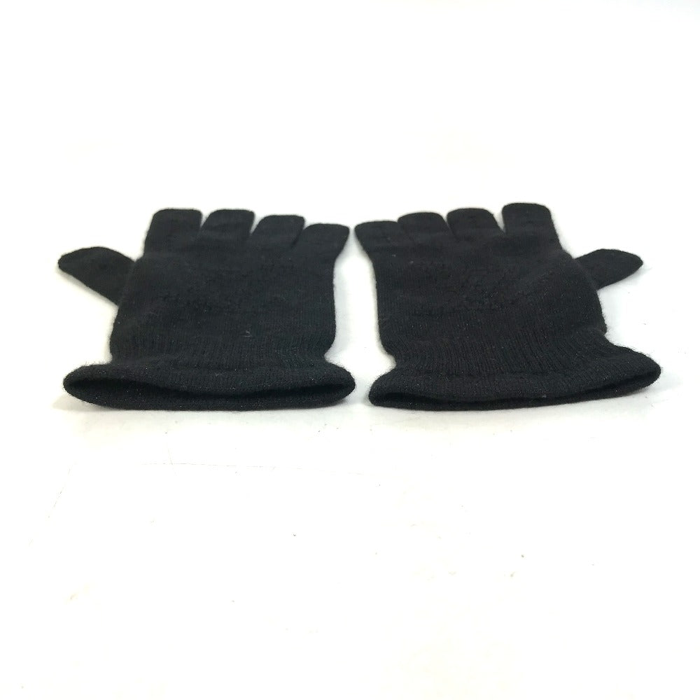 Louis Vuitton gloves Cashmere Silk Black Logo Handbag