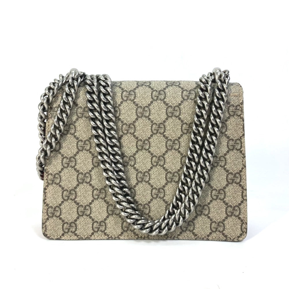 Gucci GG Supreme GG Dionysus Canvas Beige Shoulder Bag