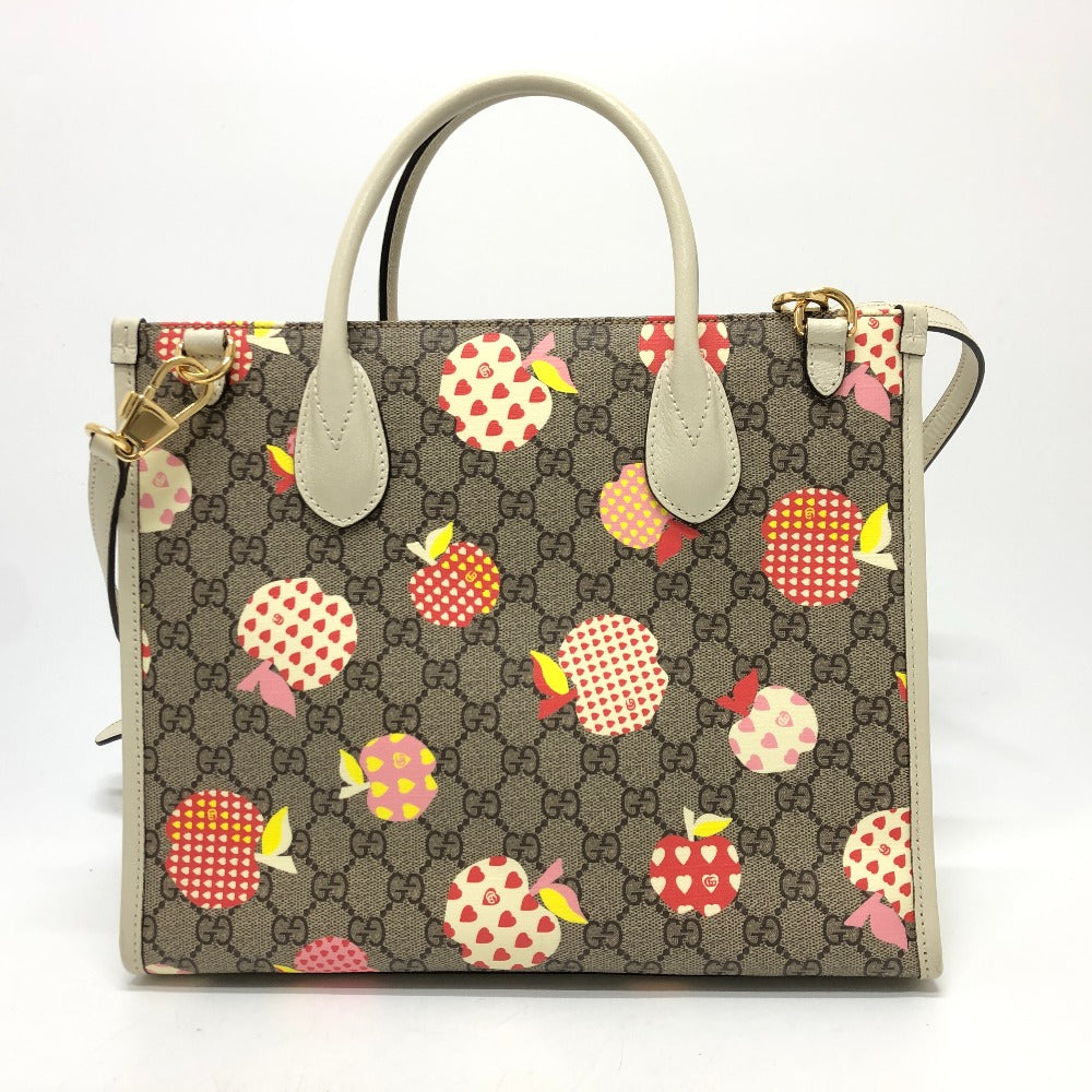 Gucci GG Supreme GG Repom Canvas Beige Handbag