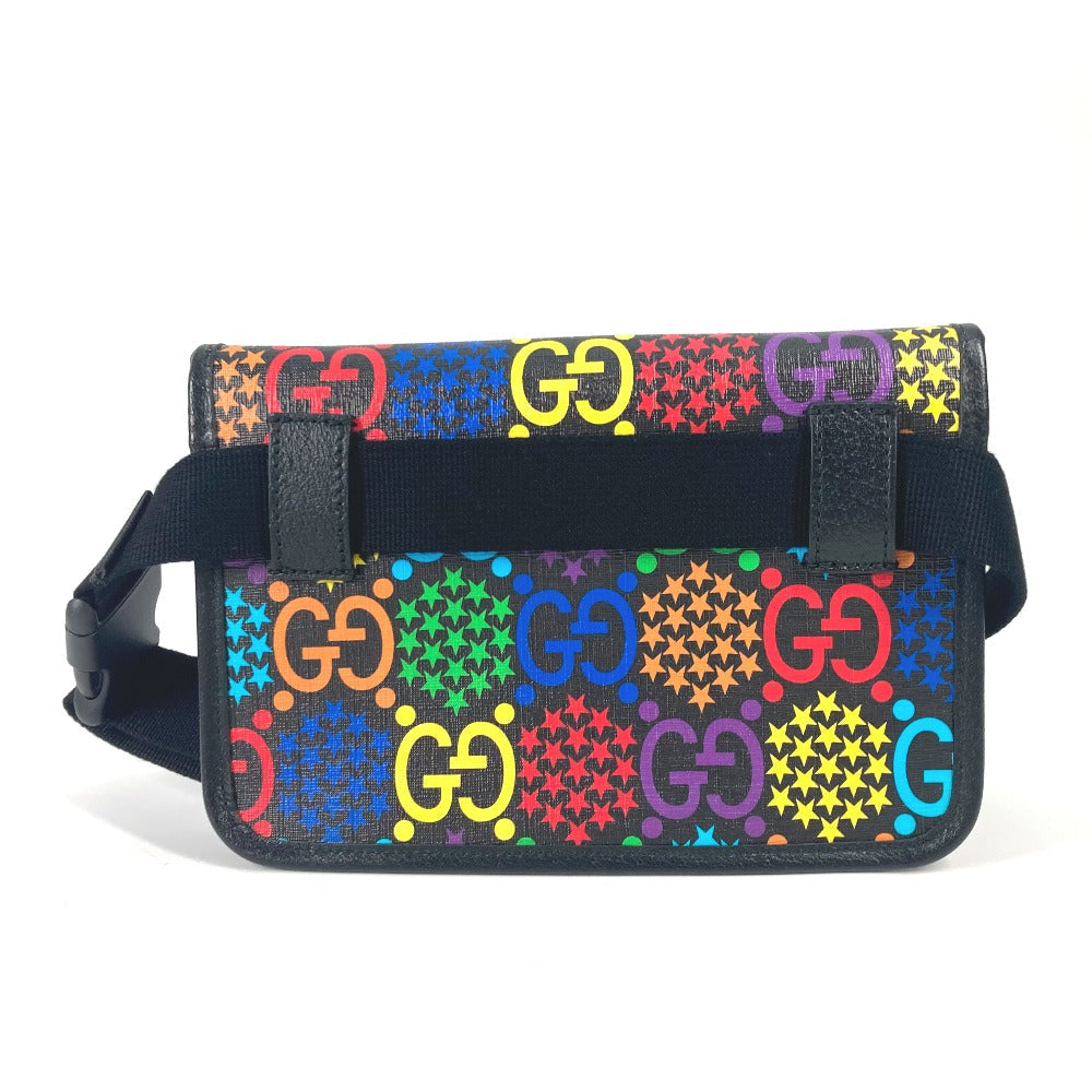 Gucci Sling PVC GG Supreme psychedelic Leather Multicolor Belt