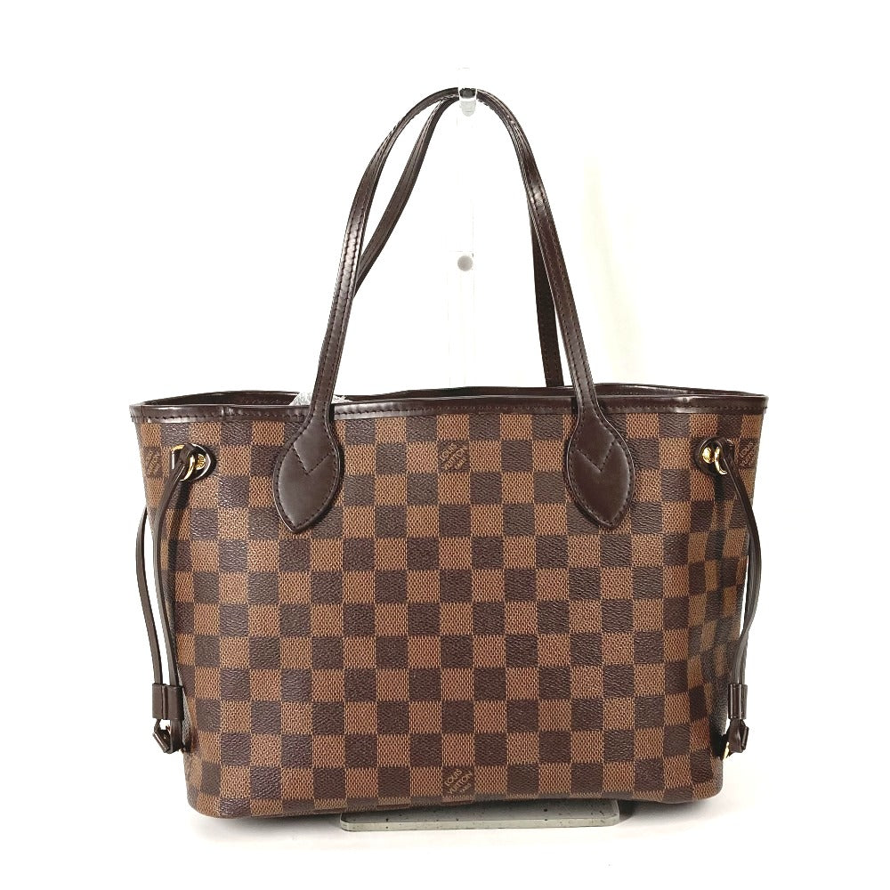Louis Vuitton N41359 Damier Never full Canvas Brown Tote Bag