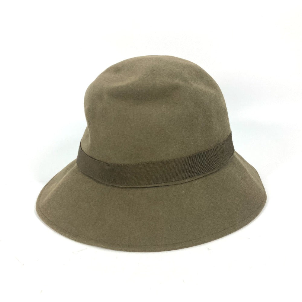 Chanel hat felt khaki 57