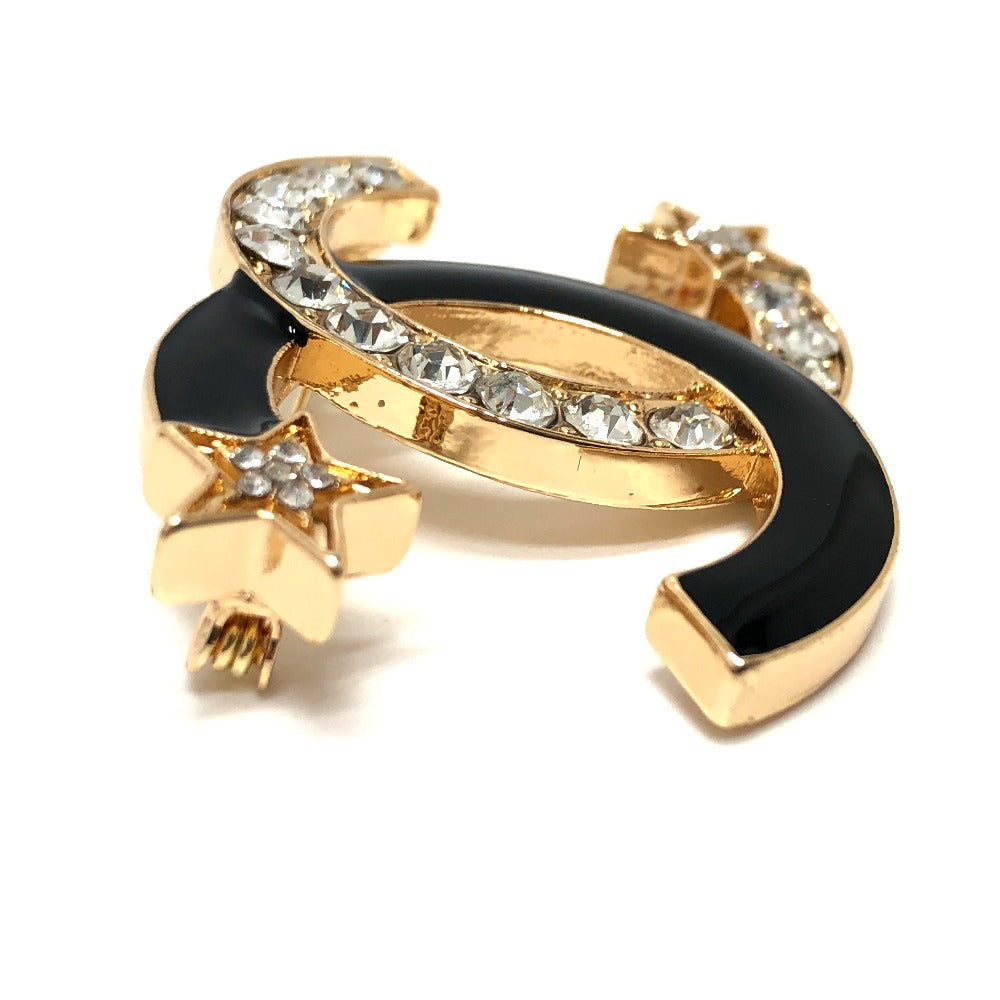 Chanel Brooch ne Gold Handbag