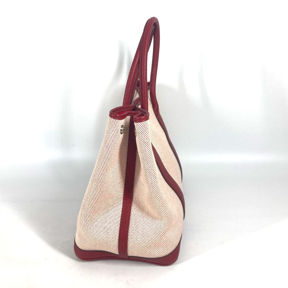 Tote Bag Toile H, Negonda Type Shoulder Red Shoulder Bag