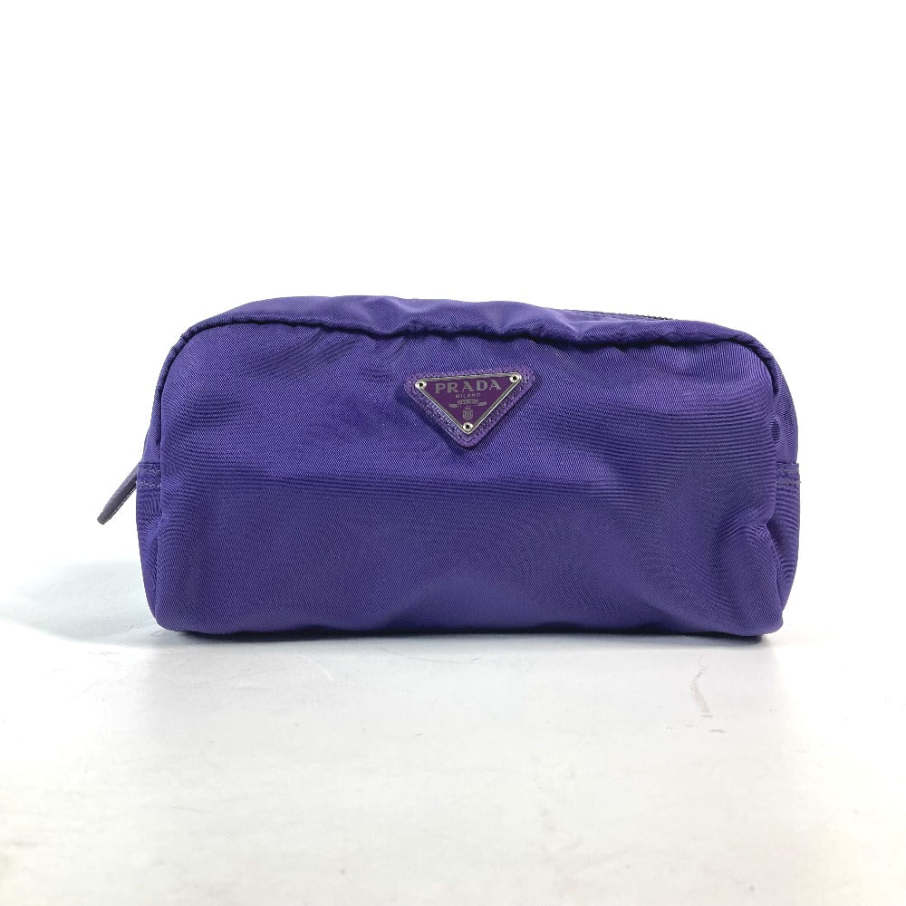 Pouch Purple Triangle Women Handbag Nylon Logo Travel Bag