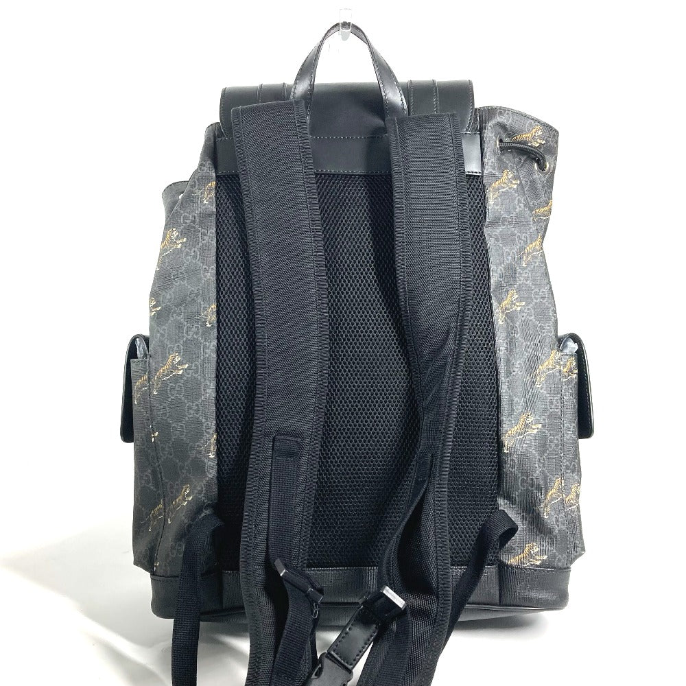 Gucci Backpack GG Supreme GG Supreme Canvas Black E 1