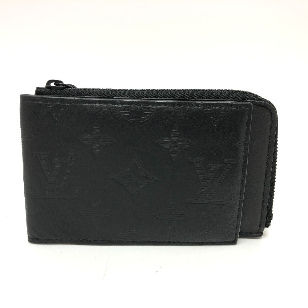 Louis Vuitton Coin M81526 shadow Hybrid Monogram Leather Black Handbag
