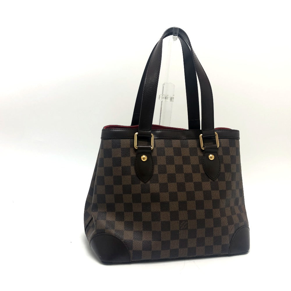 Louis Vuitton N51205 Damier Hamstead PM Canvas Brown Tote Bag