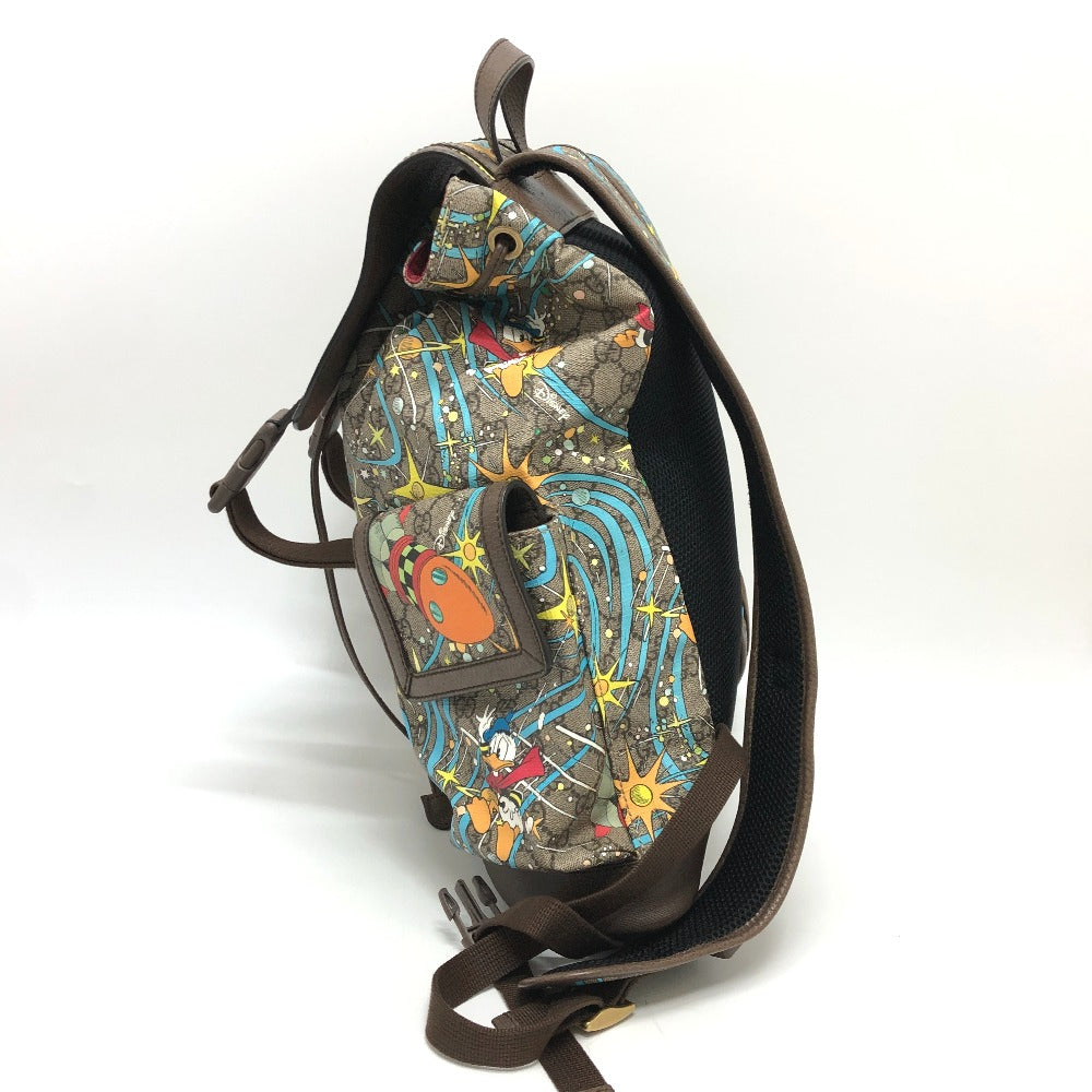 Gucci Backpack GG Supreme x Canvas Brown Beige