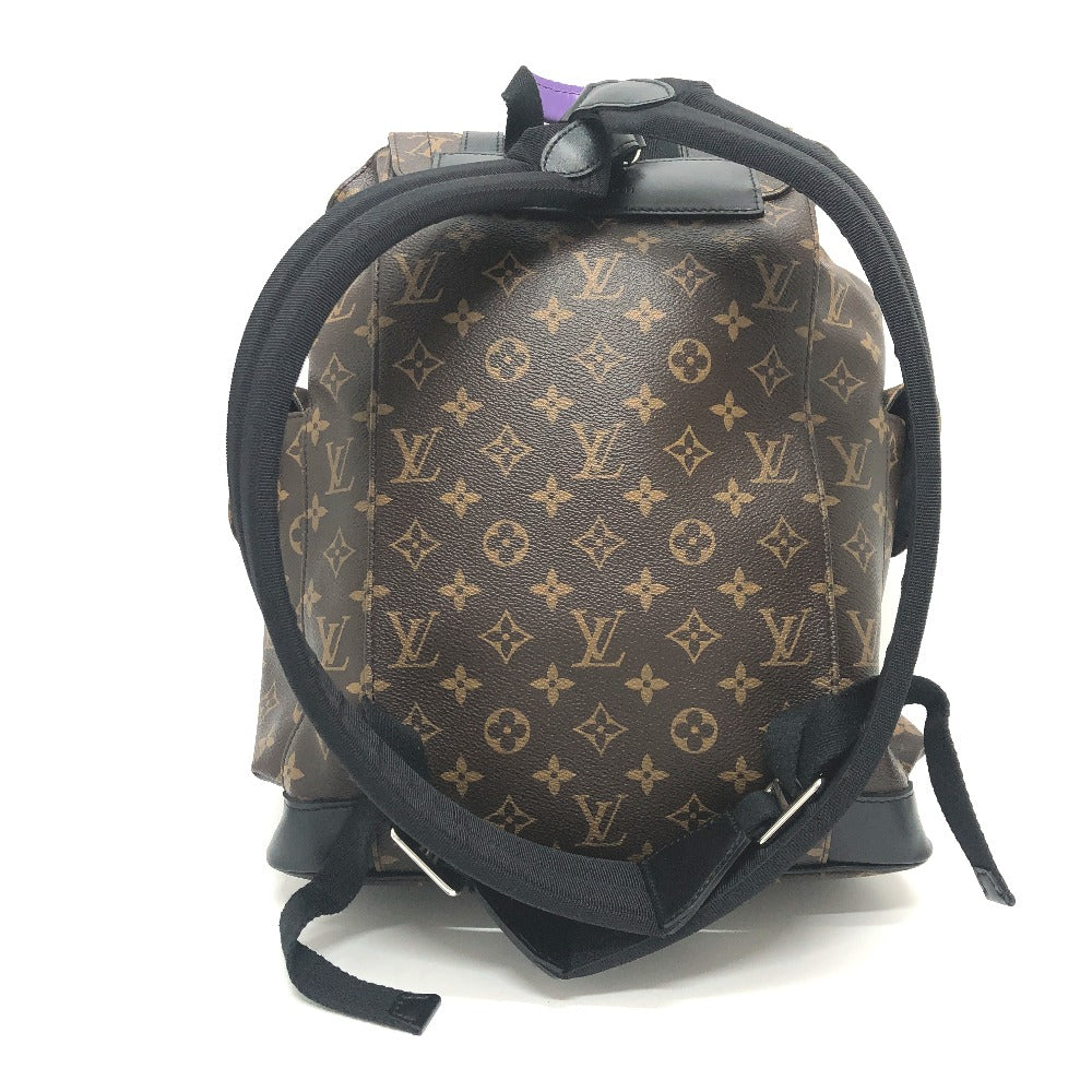 Louis Vuitton Backpack M46247 purple macacer Christopher Monogram Canvas