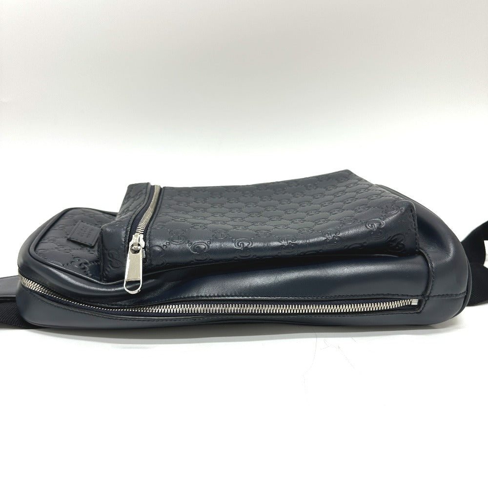 Gucci Guccisima Sling Leather Black Shoulder Bag