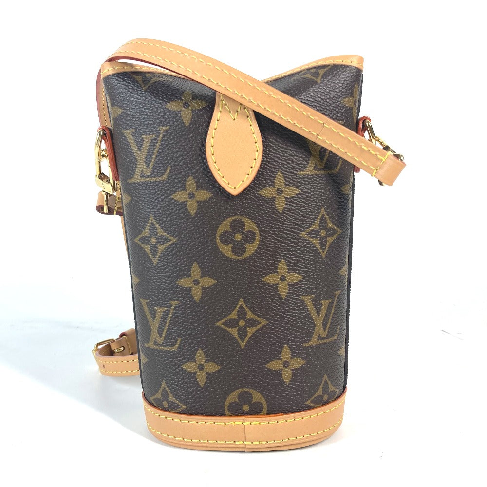 Louis Vuitton M80874 fold me pouch Monogram Canvas Brown Shoulder Bag