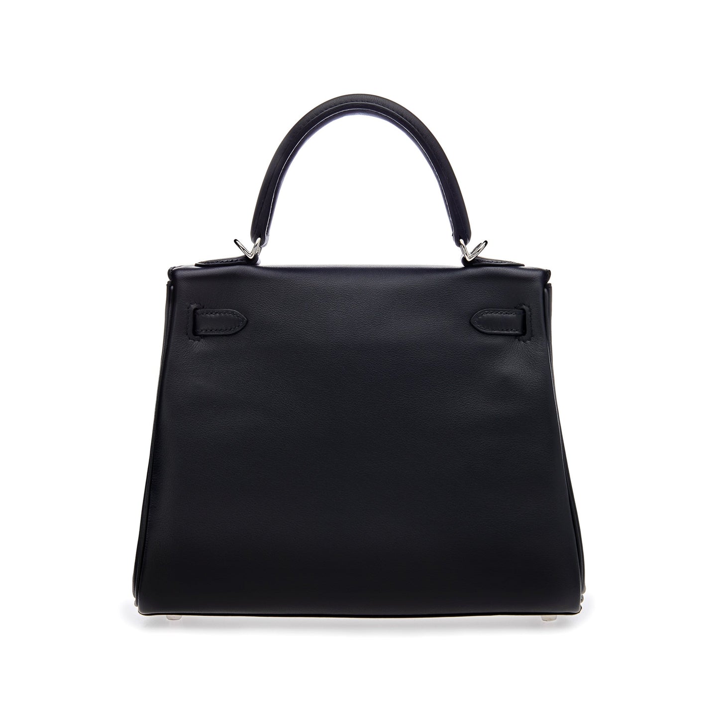 Gucci Hermes Kelly Retourne Veau Swift Noir Handbag Travel Bag