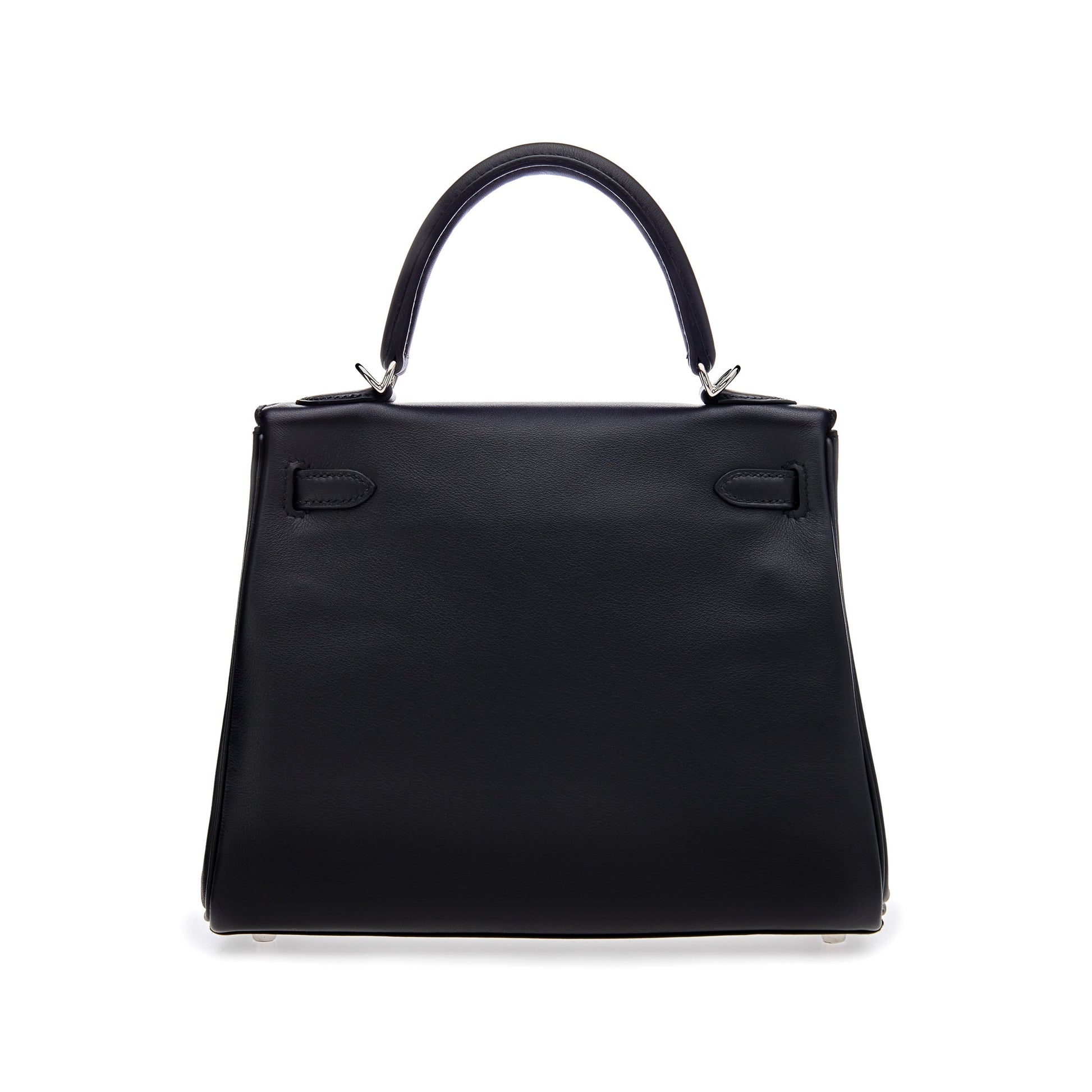Gucci Hermes Kelly Retourne Veau Swift Noir Handbag Travel Bag