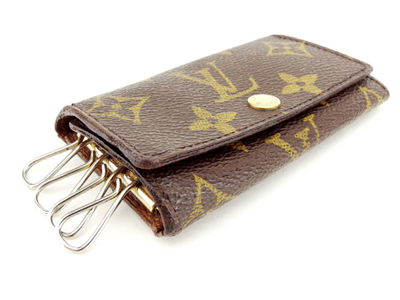 Louis Vuitton Key holder M62631 Multicles4 Brown Key Chain E1240