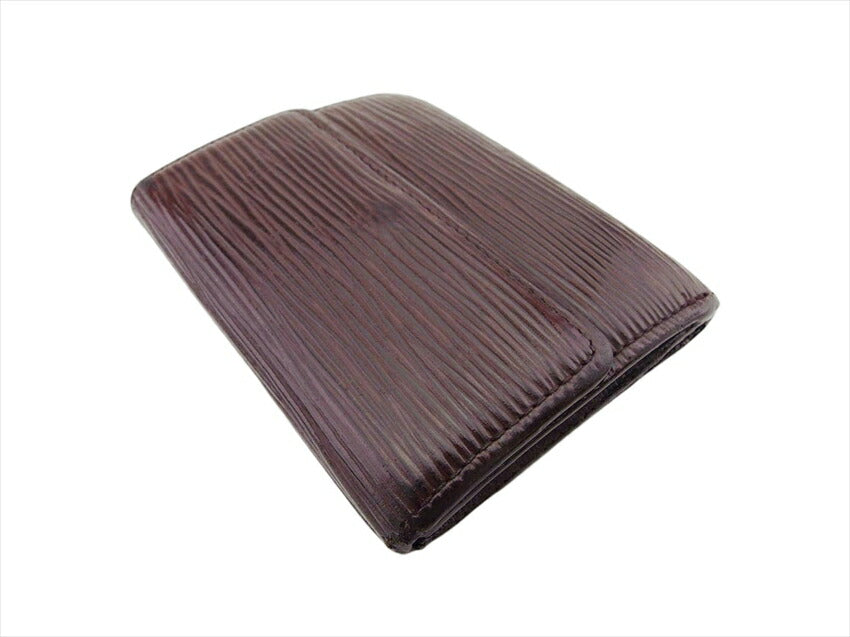 Louis Vuitton Coin M6330D Epi mocha Ludlow Leather Handbag