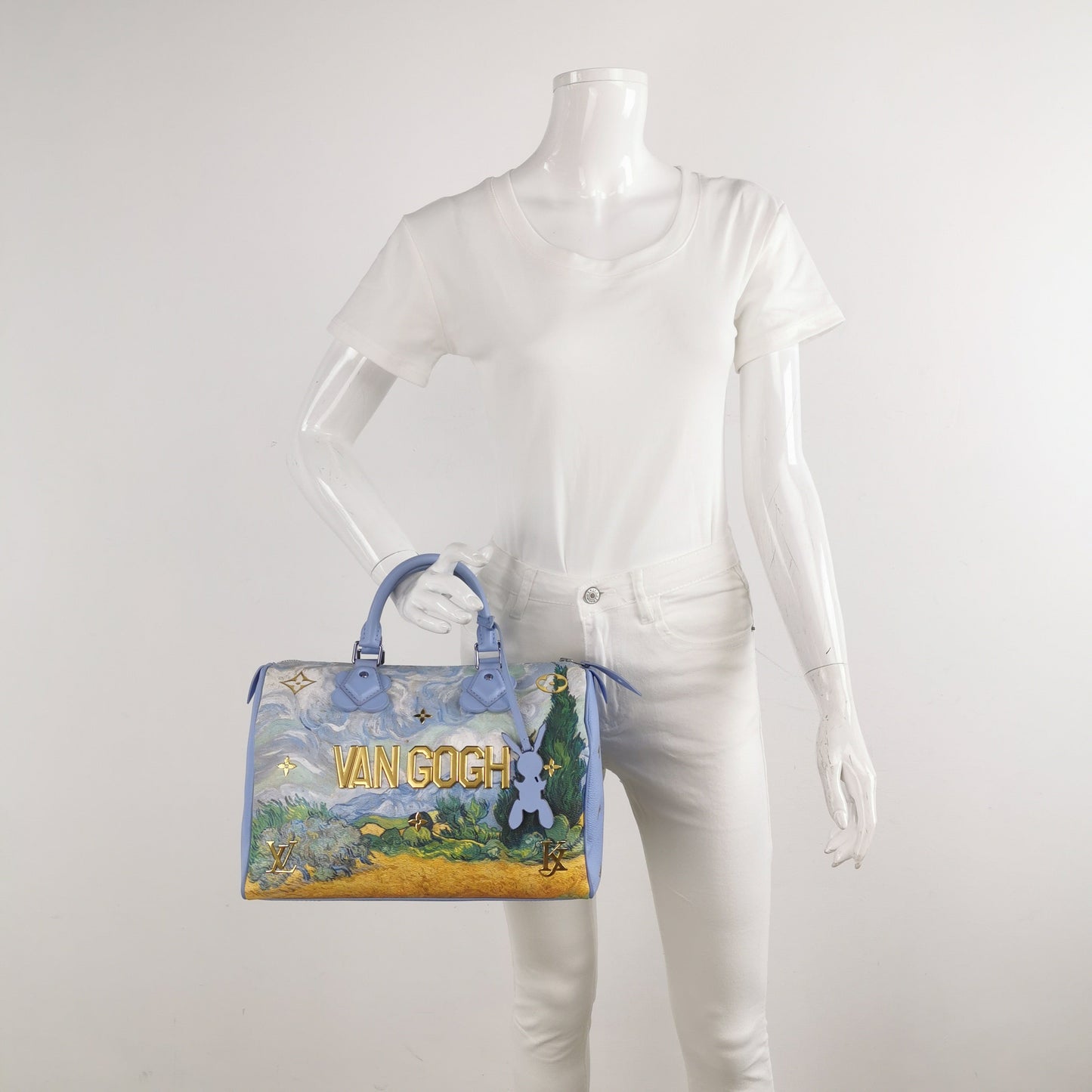 Louis Vuitton x Jeff Koons Speedy 30 Van Handbag Bag 2