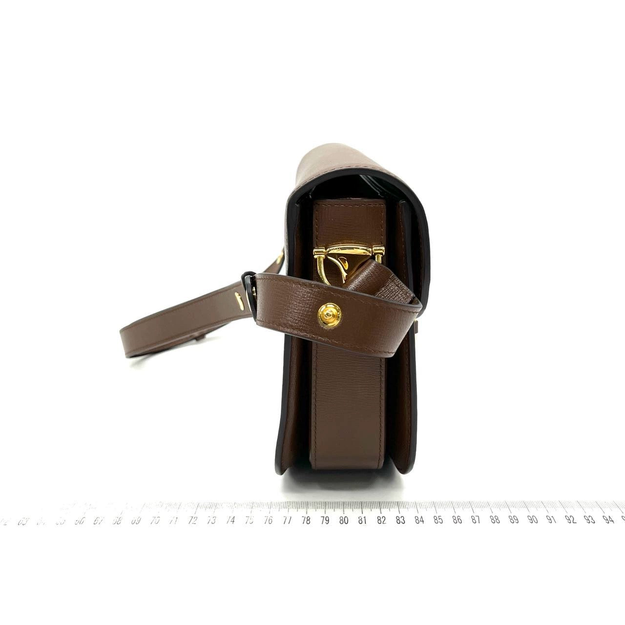 Gucci Horsebit Caramel Never Worn Leather Brown Small Shoulder Bag