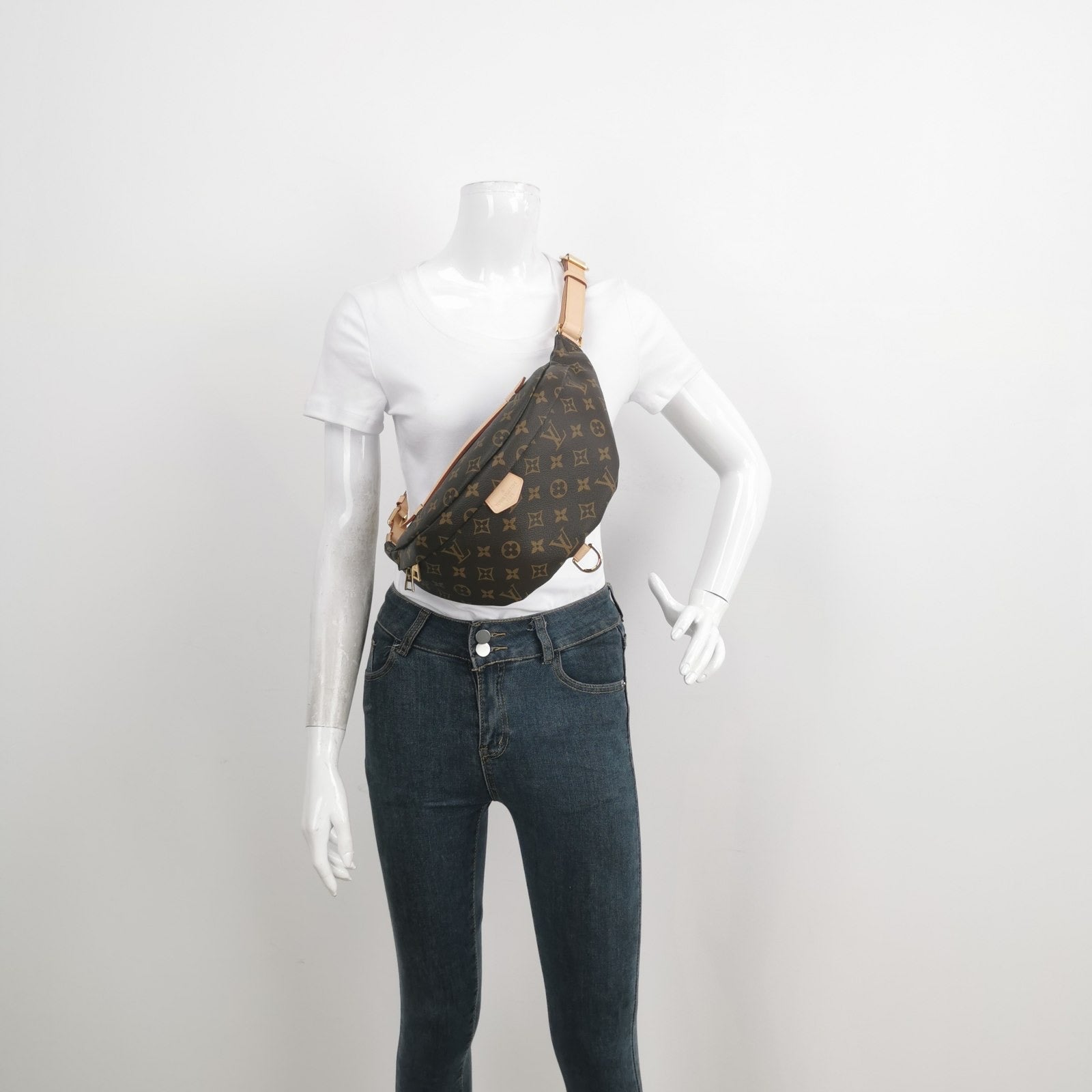 Louis Vuitton Bumbag Monogram Brown Handbag