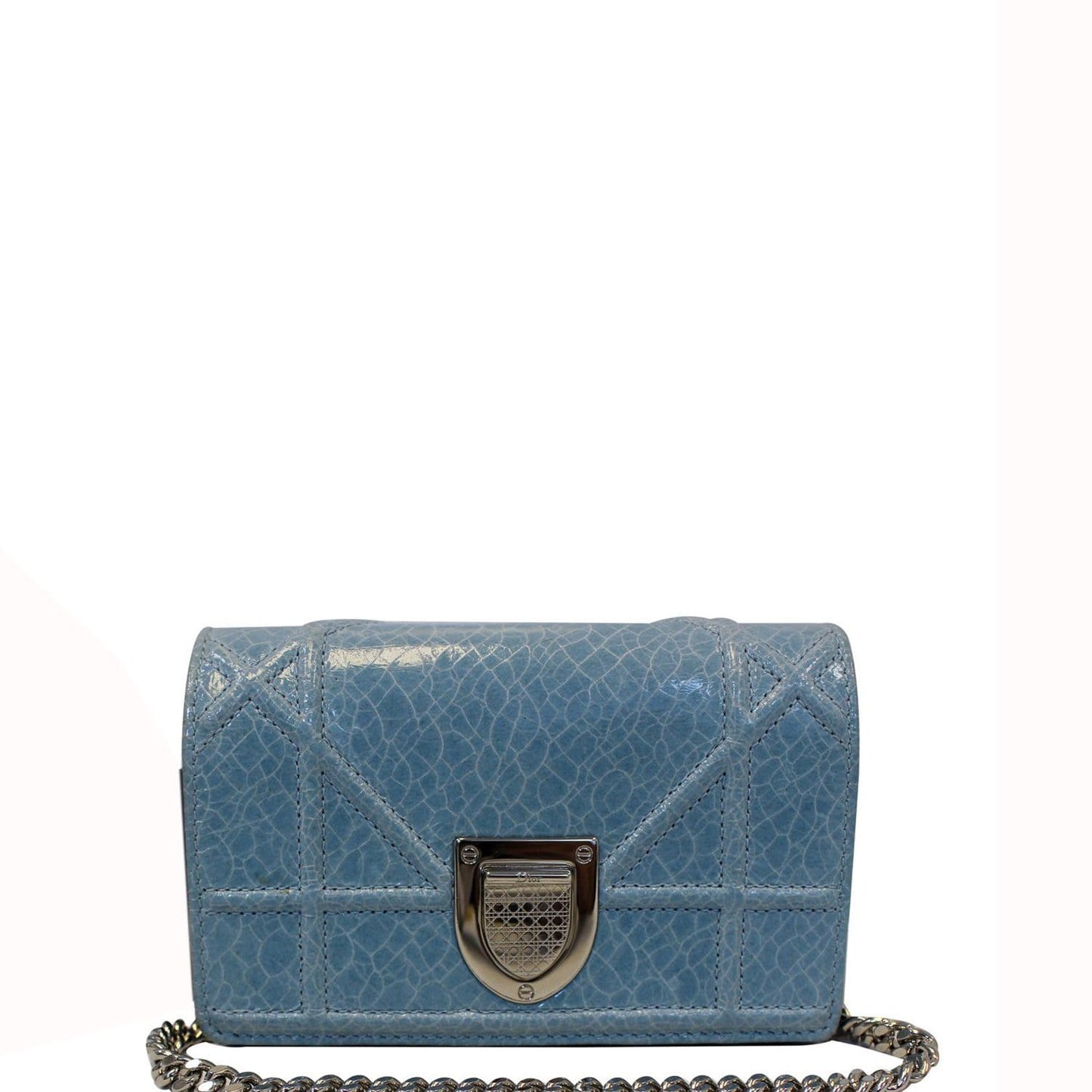 Dior Aqua ama Crossbody Bag Last Call Leather Blue