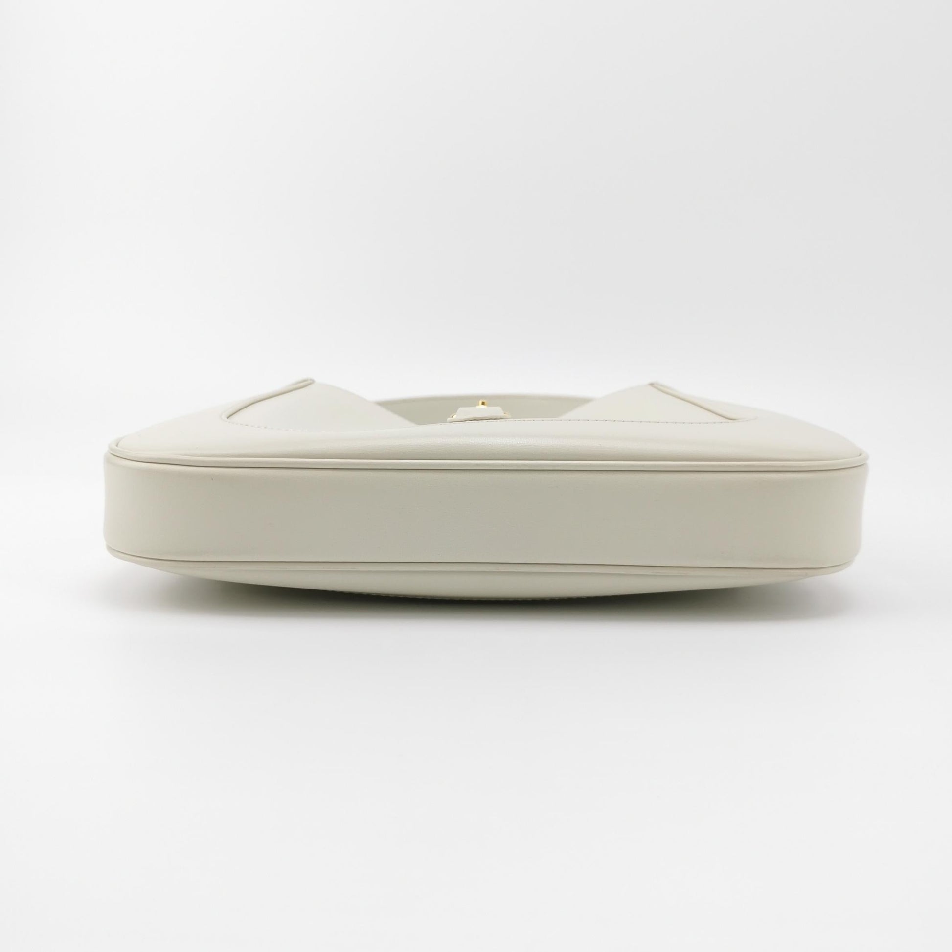 Gucci Jackie Strap Leather White Small Handbag