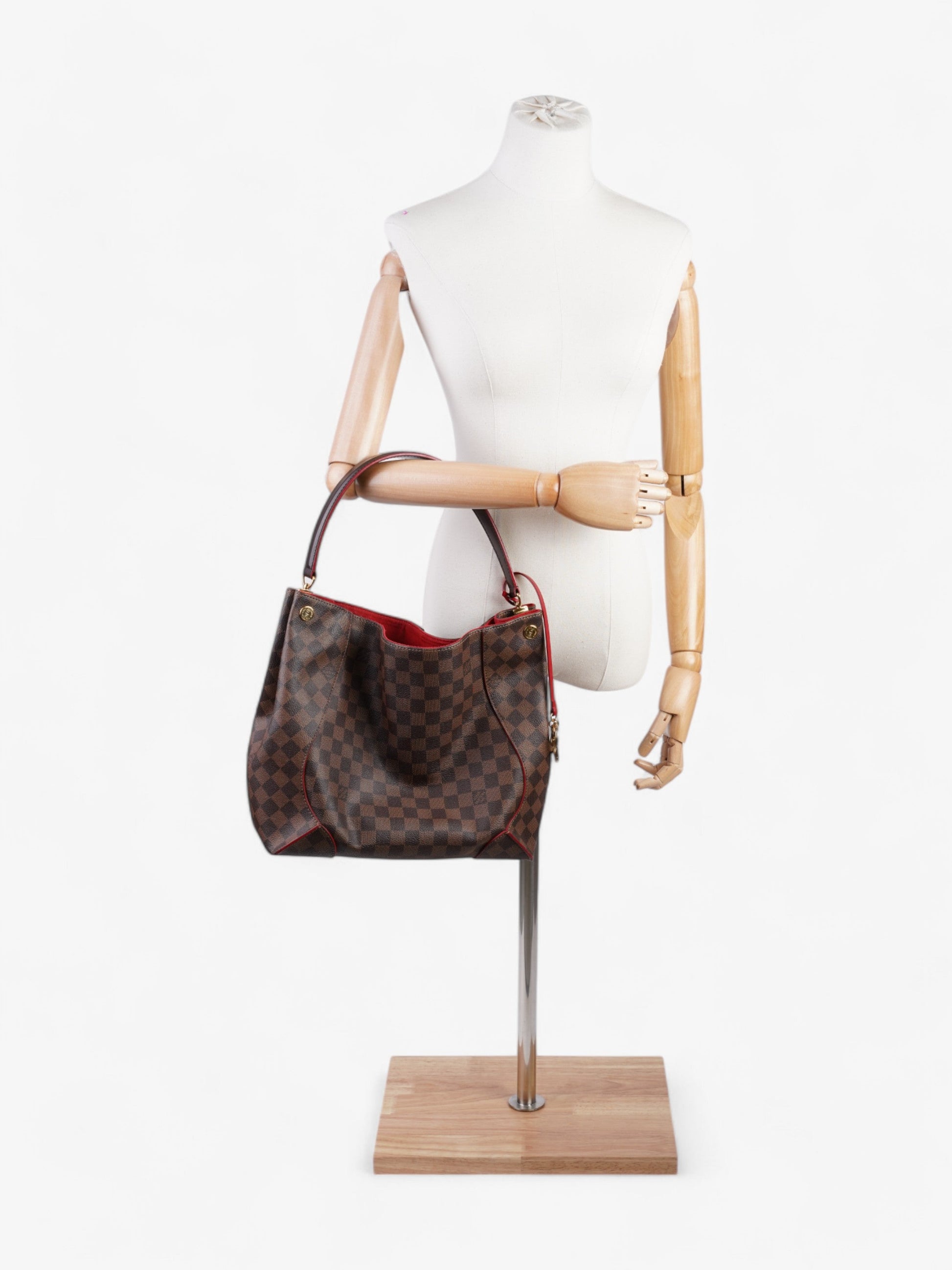 Louis Vuitton Caissa Ebene Coated Damier Canvas Coated Canvas Apparel
