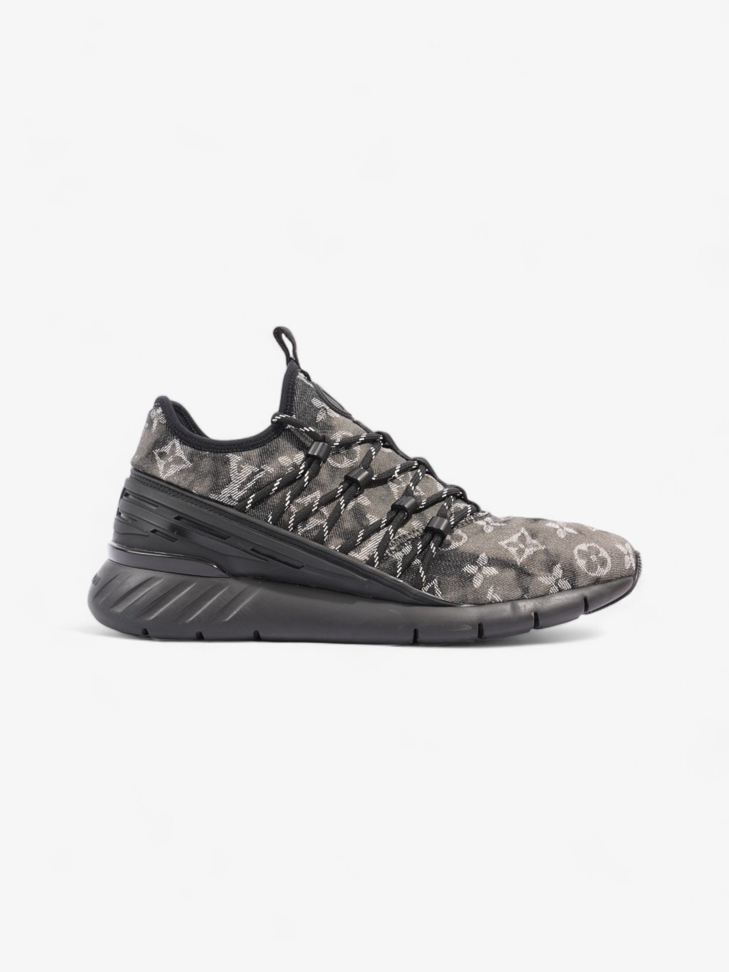 Louis Vuitton Fast Lane Sneaker Denim EU Black White Shoes