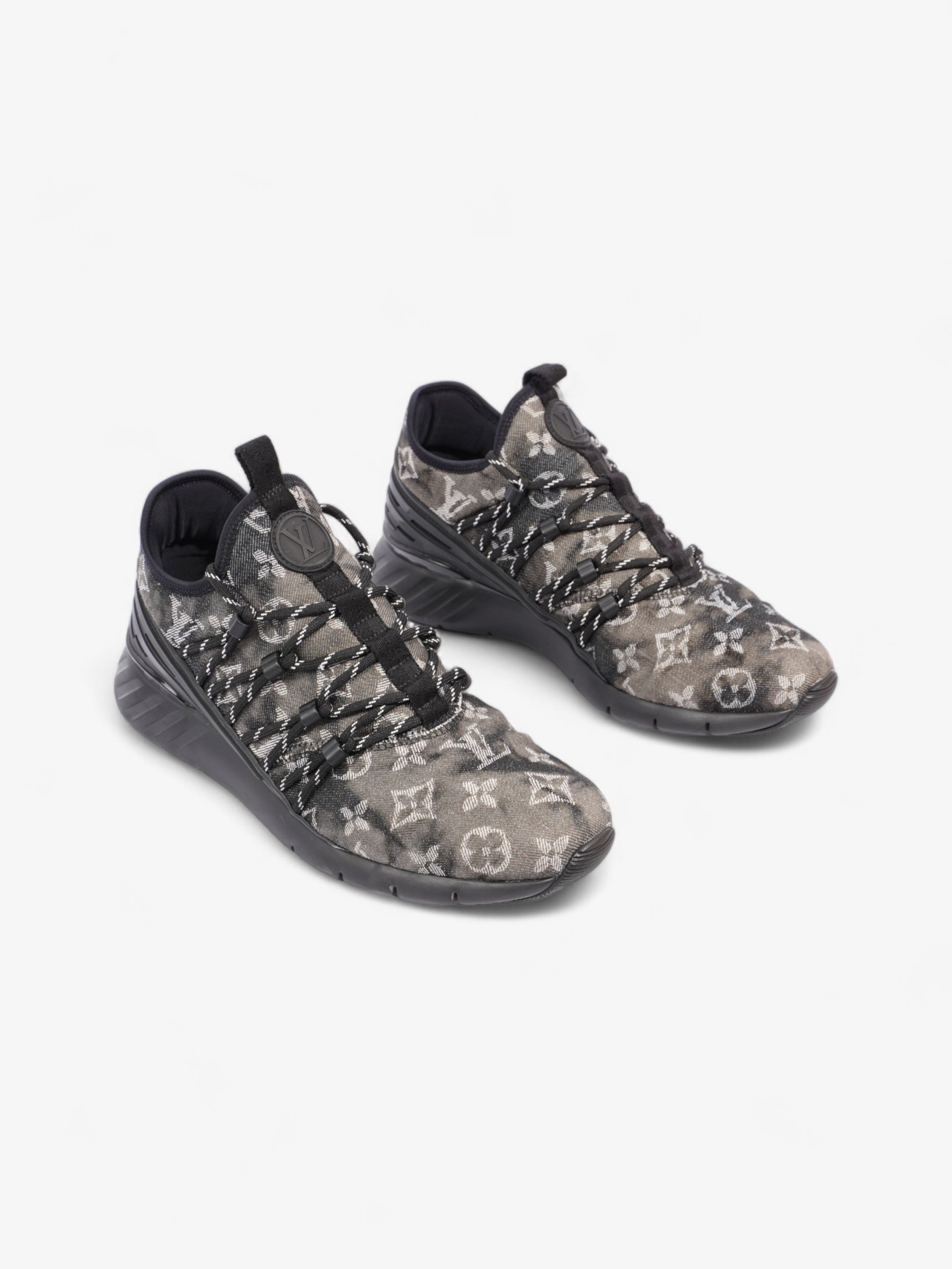 Louis Vuitton Fast Lane Sneaker Denim EU Black White Shoes