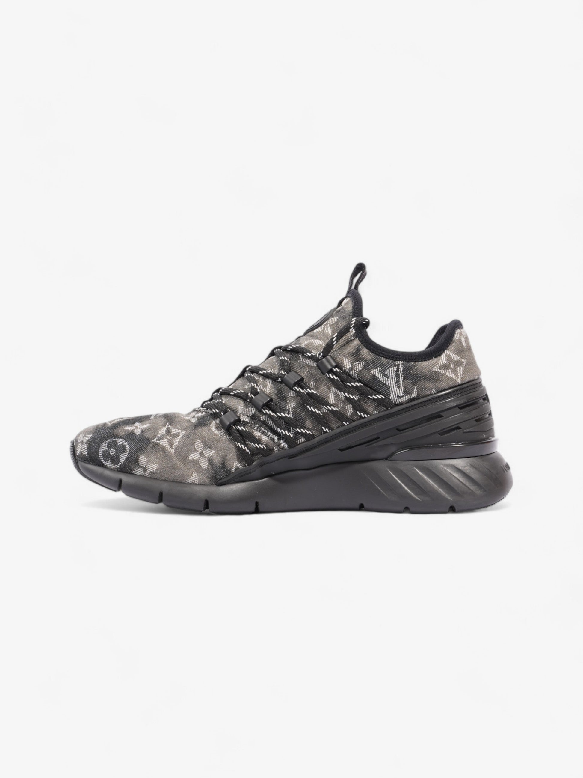 Louis Vuitton Fast Lane Sneaker Denim EU Black White Shoes