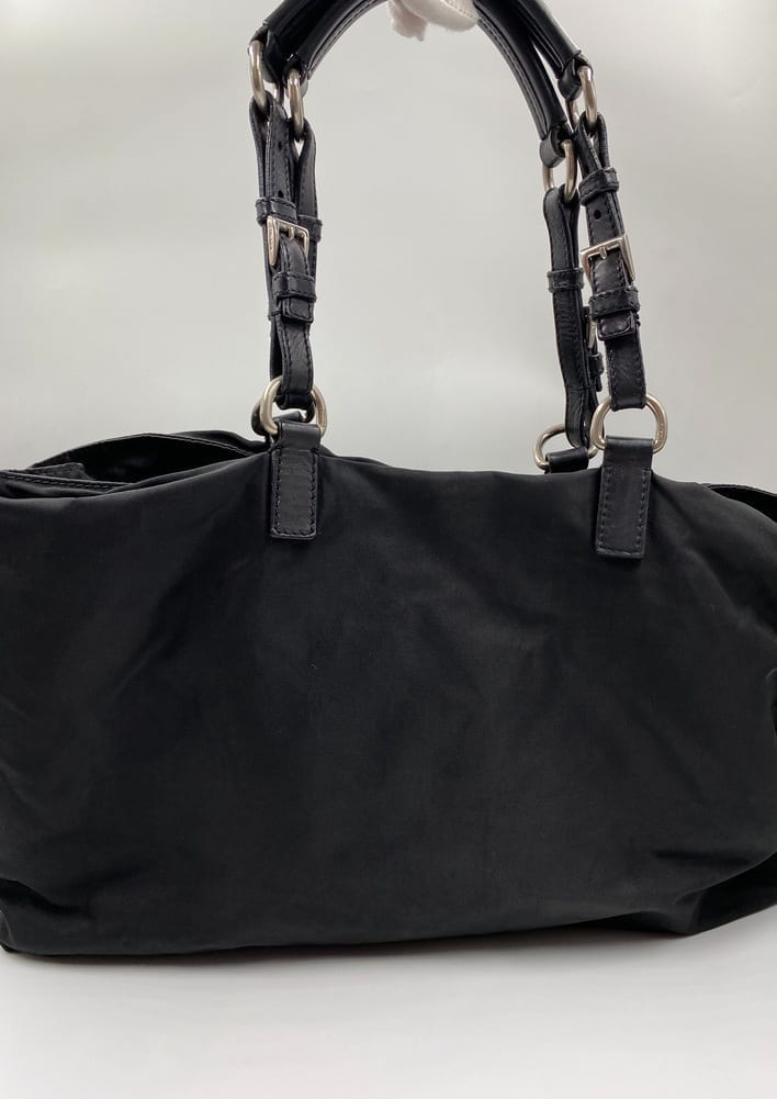 Prada Tote With Handles Leather Tote Bag