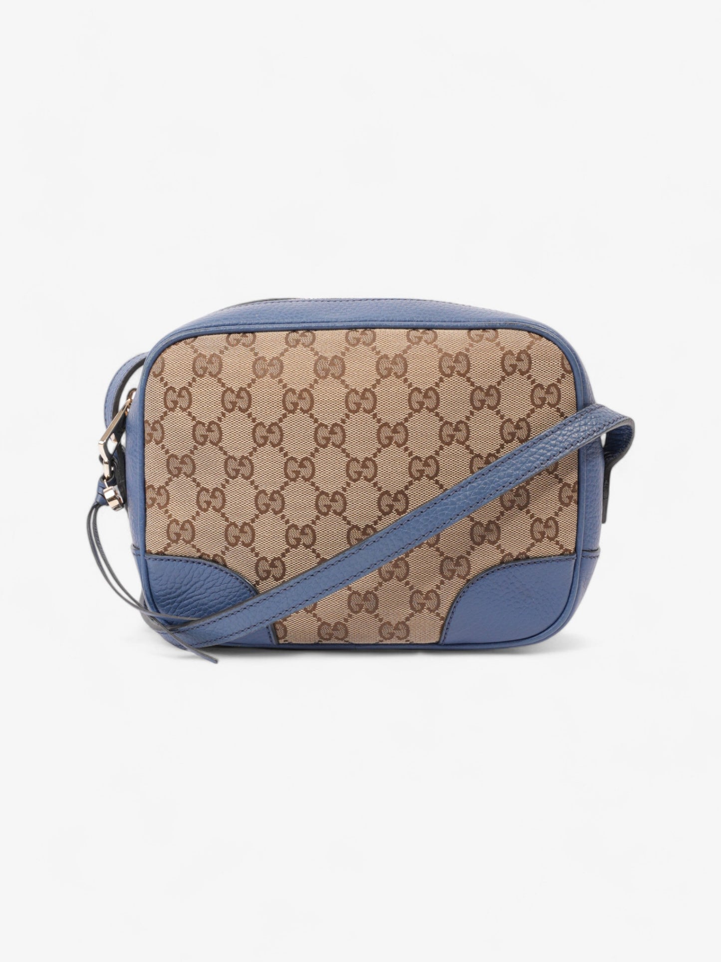 Gucci Bree Supreme Shoulder Bag Canvas Blue