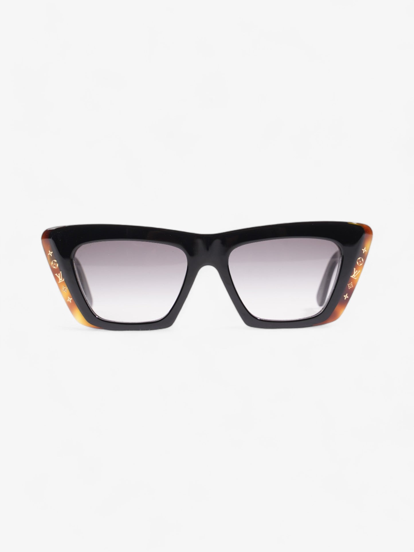 Louis Vuitton Moon Daily Cat-Eye Sunglasses Tortoise Black