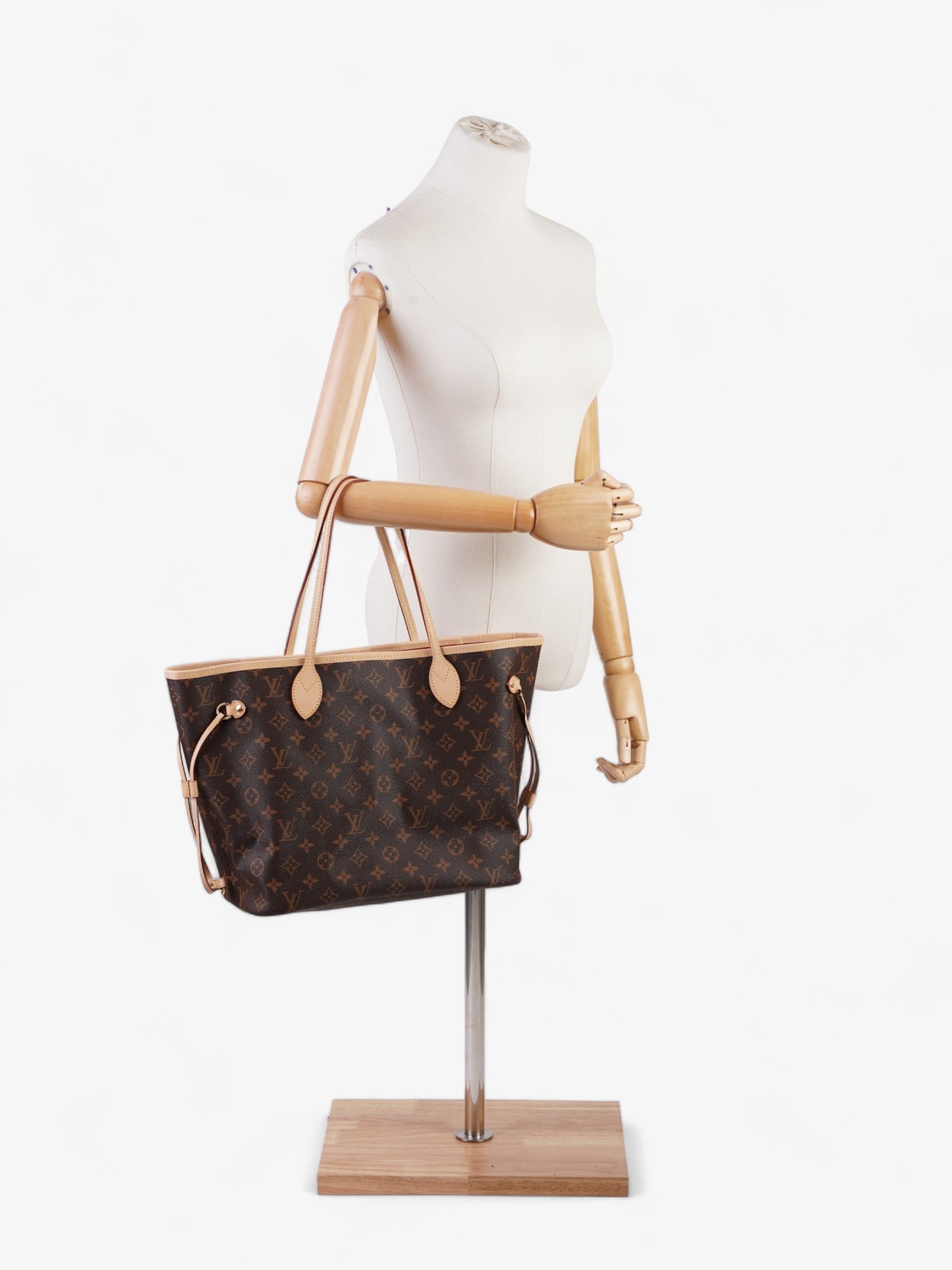 Louis Vuitton Neverfull MM Coated Monogram Canvas Coated Canvas Apparel Canvas 2