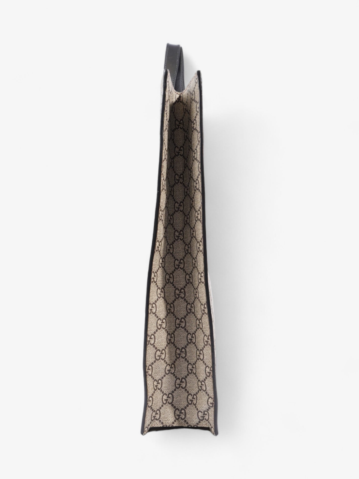 Gucci Blind For Love And Ebony Supreme Coated Canvas Beige Tote Bag