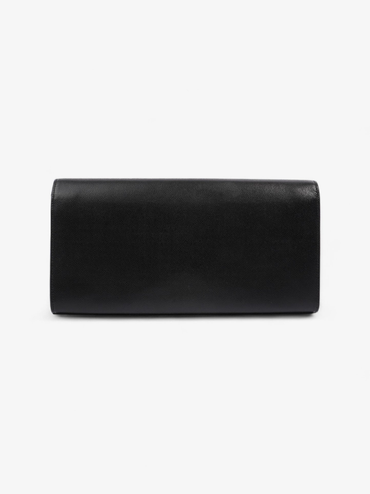 YSL Saint Laurent Cassandre Clutch Leather Black Clutch Bag