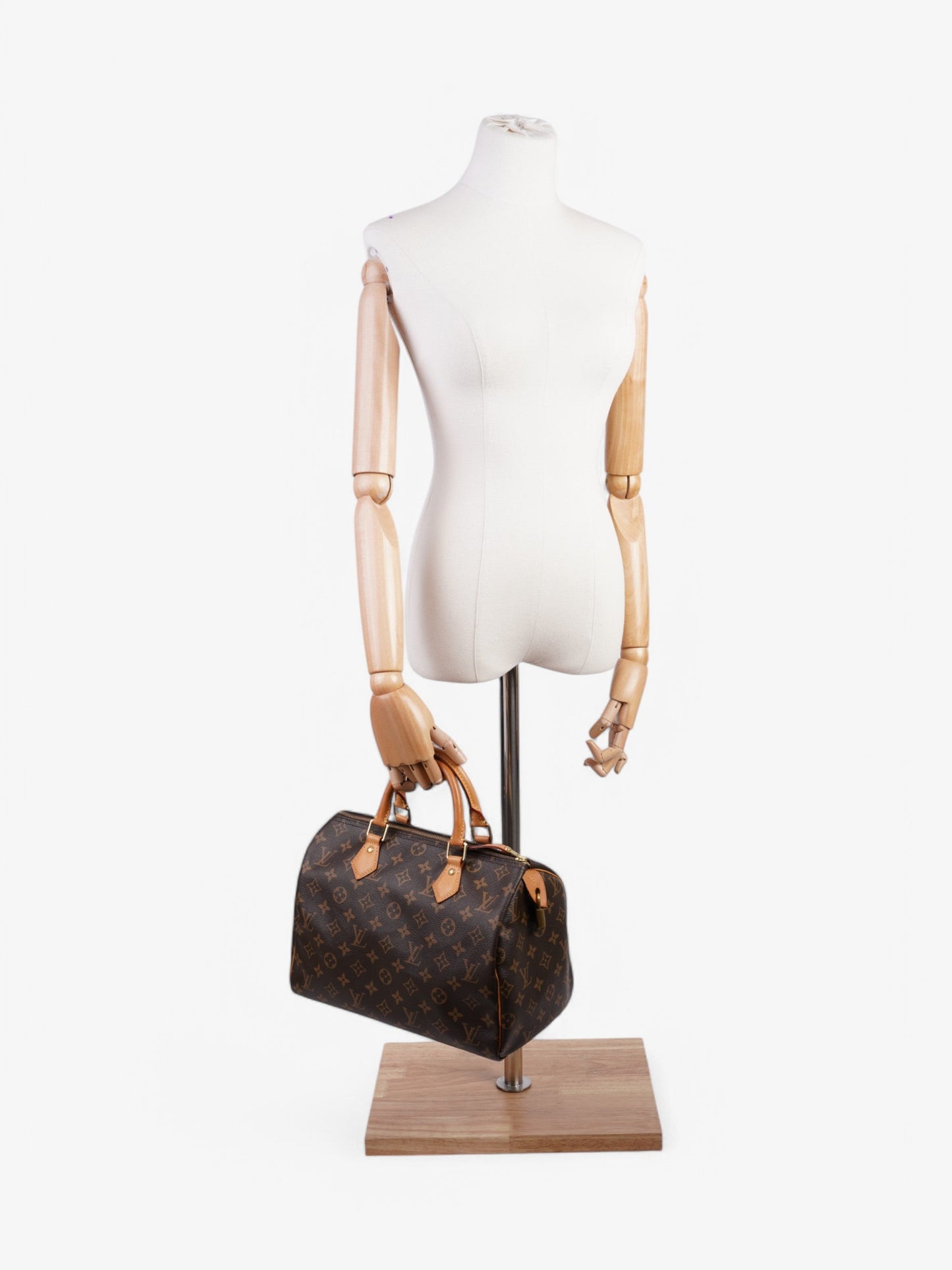 Louis Vuitton Speedy Coated 30 Monogram Canvas Coated Canvas Apparel Canvas 227