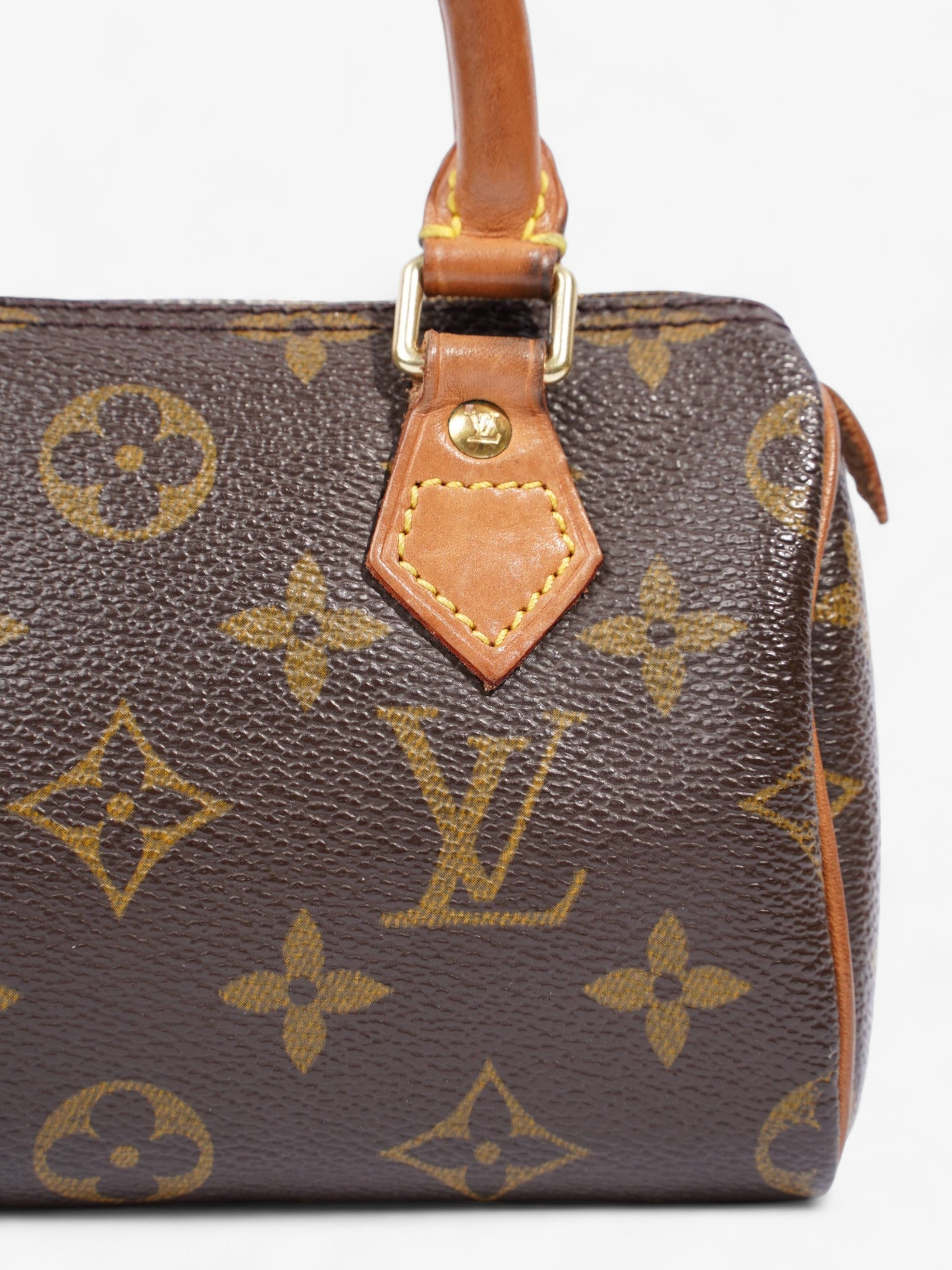 Louis Vuitton Speedy Coated Monogram Canvas Coated Canvas Nano Apparel Canvas 5