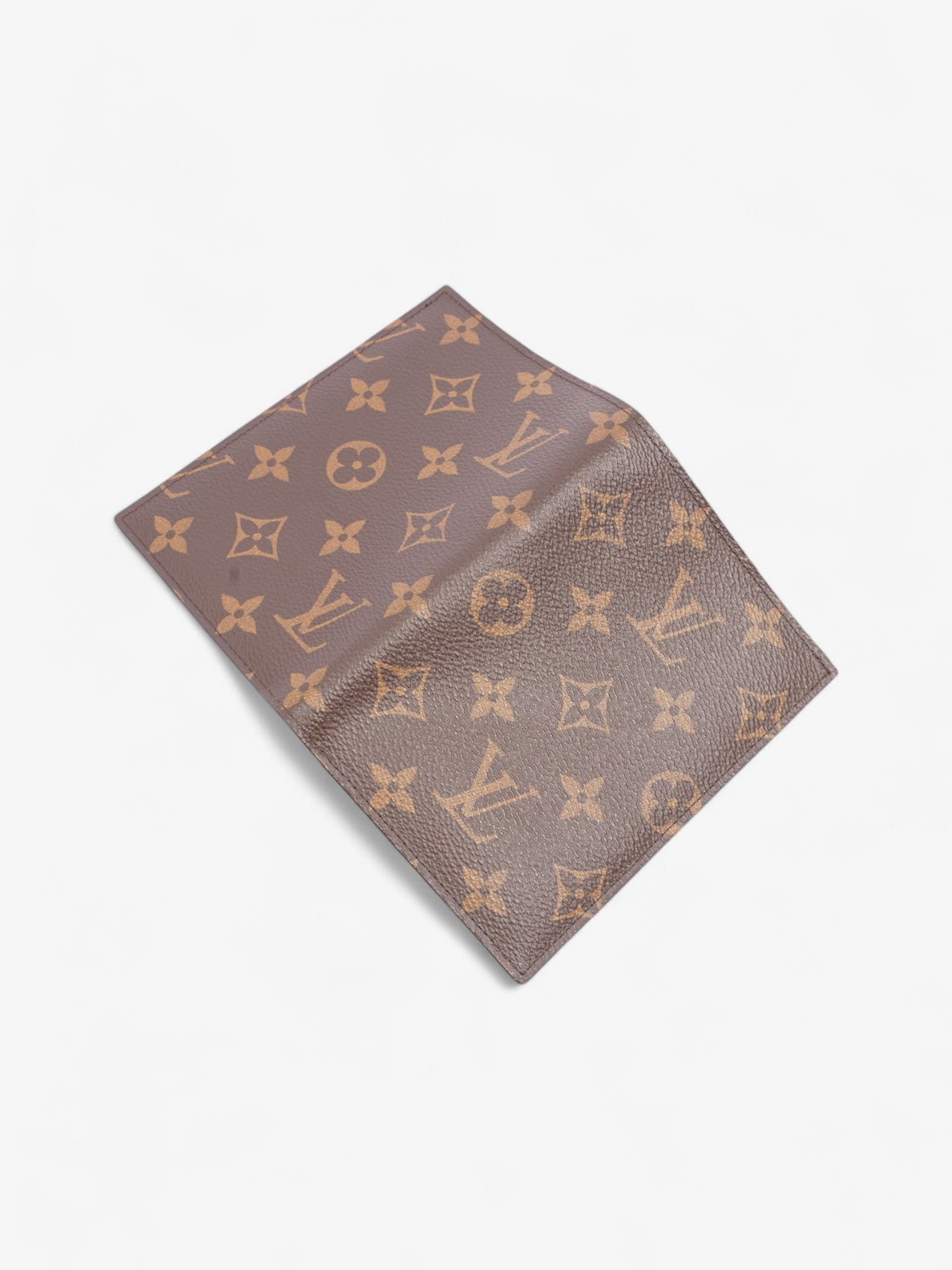 Louis Vuitton Passport Holder Coated Monogram Canvas Coated Canvas Apparel