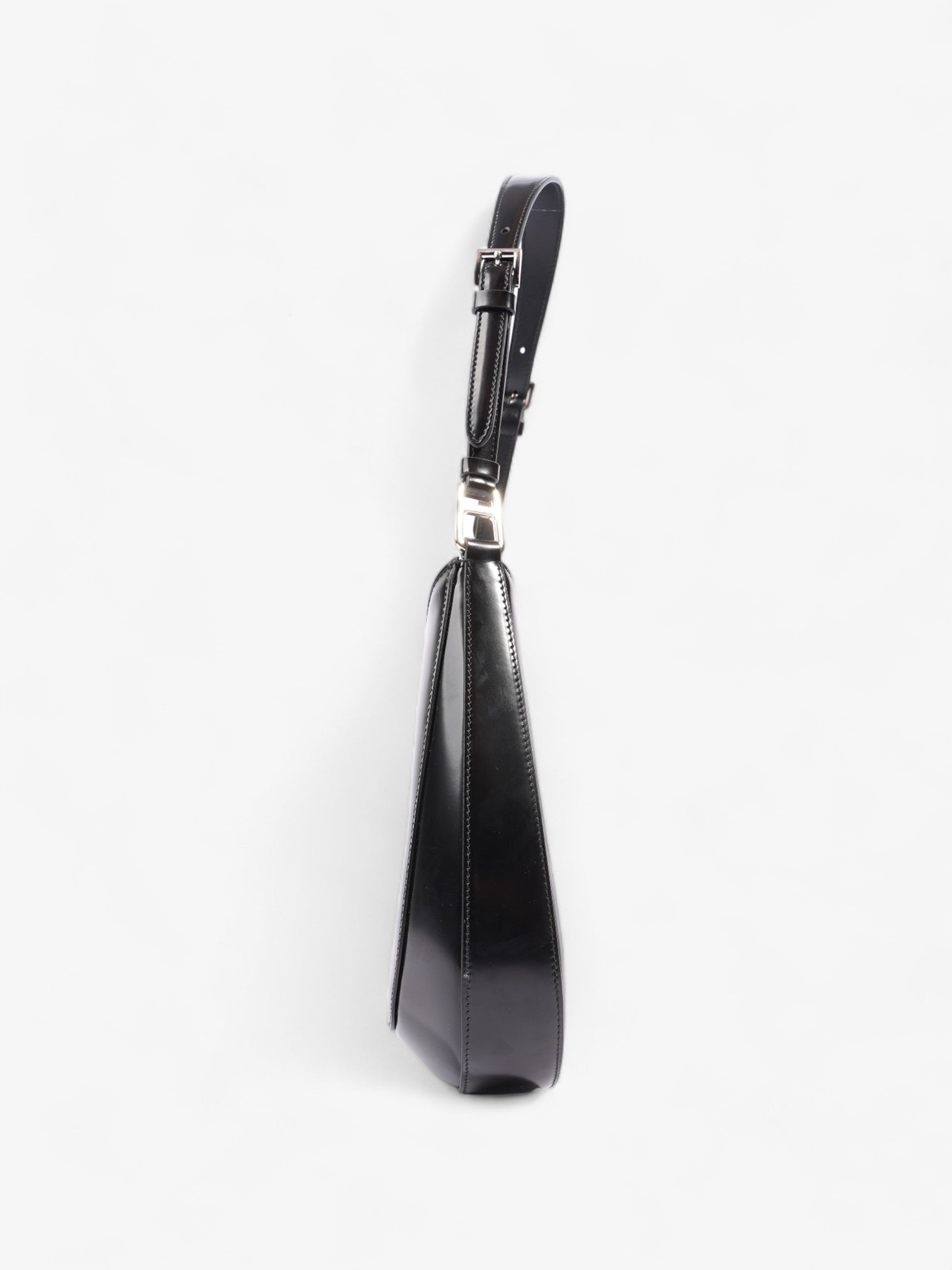Prada Cleo Shoulder Bag Leather Black