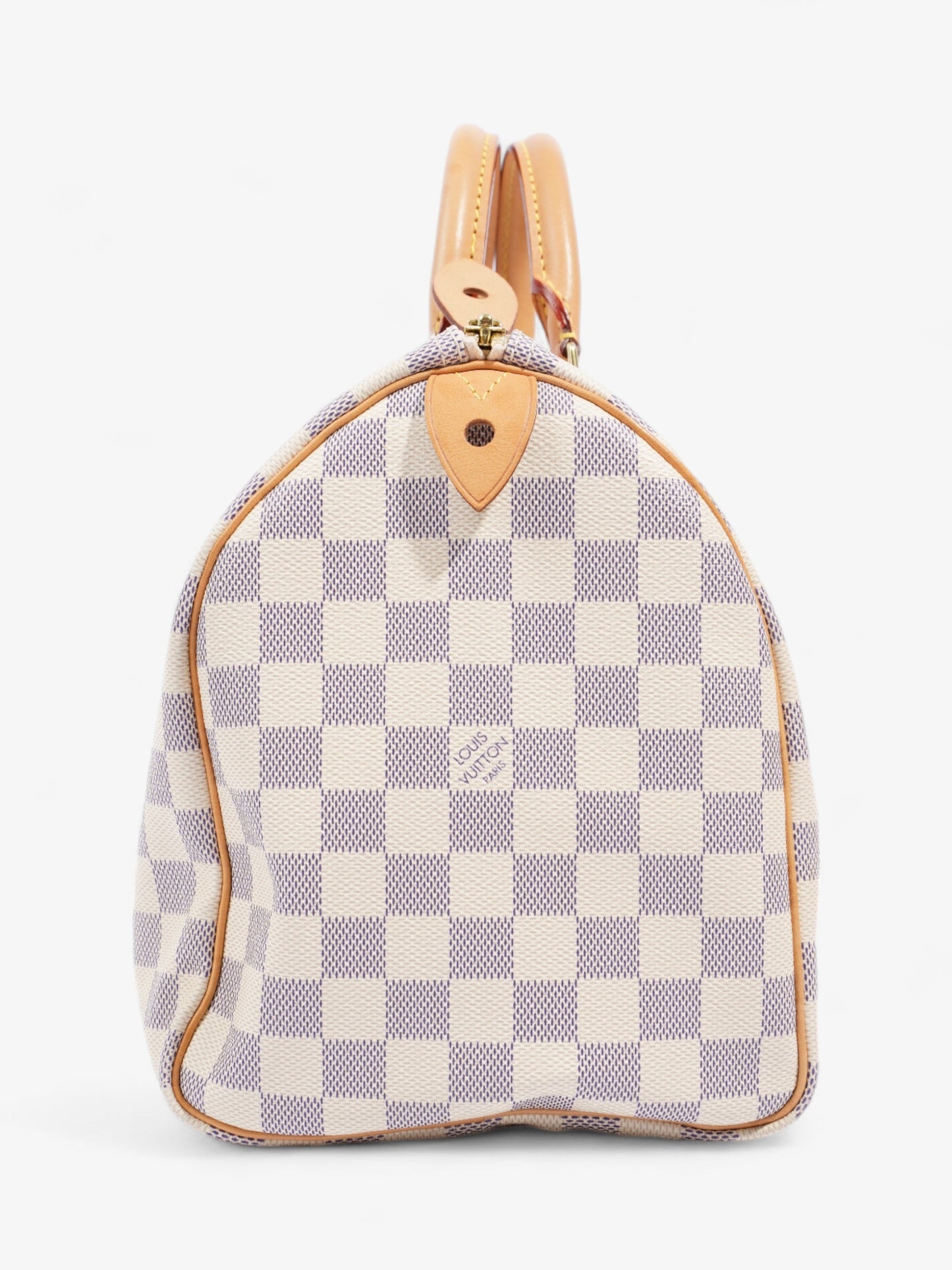 Louis Vuitton Speedy Azur Coated 30 Canvas Coated Canvas Damier Apparel Coated Canvas