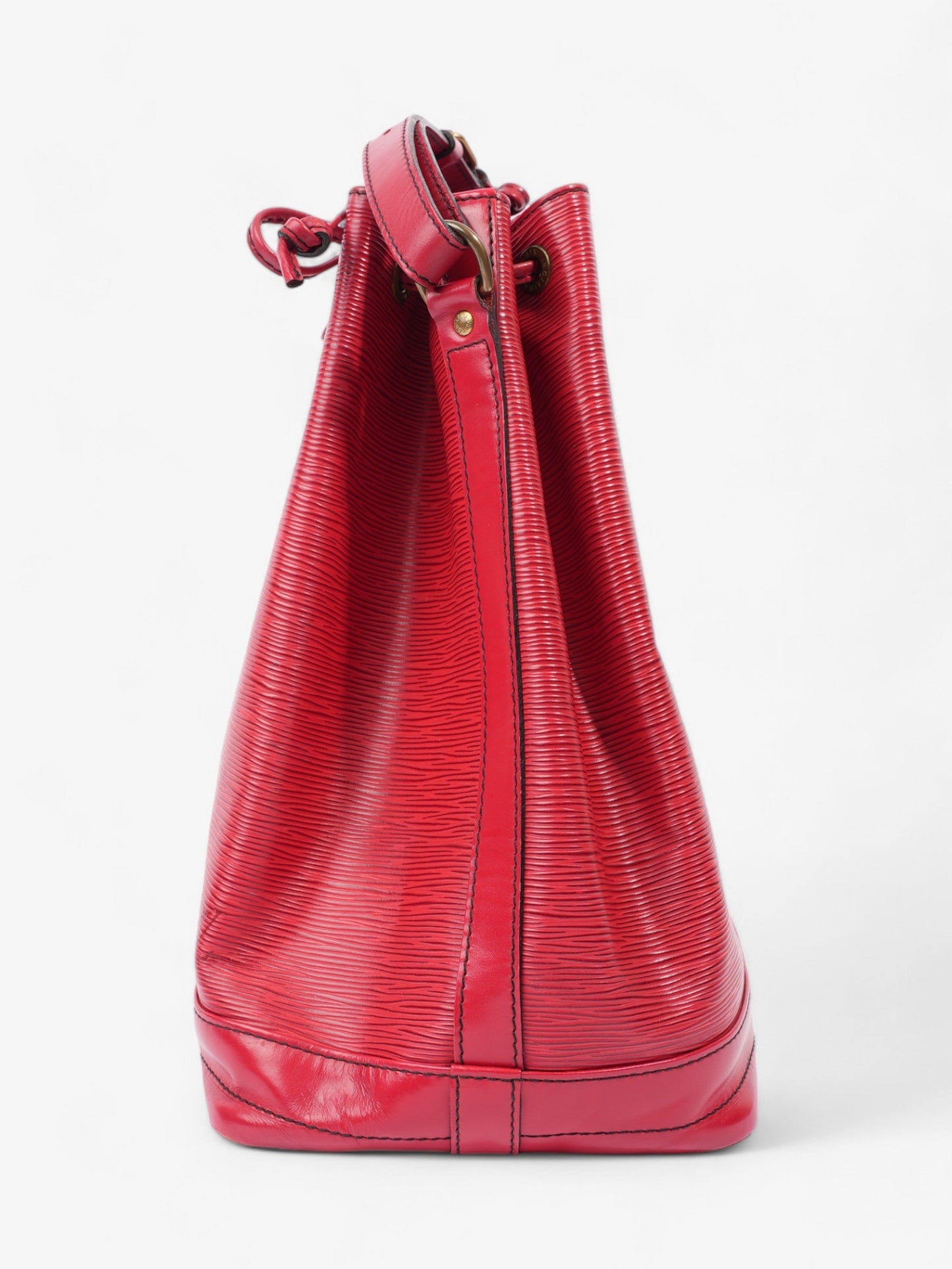 Louis Vuitton Neo Noe MM Epi Leather Red Handbag